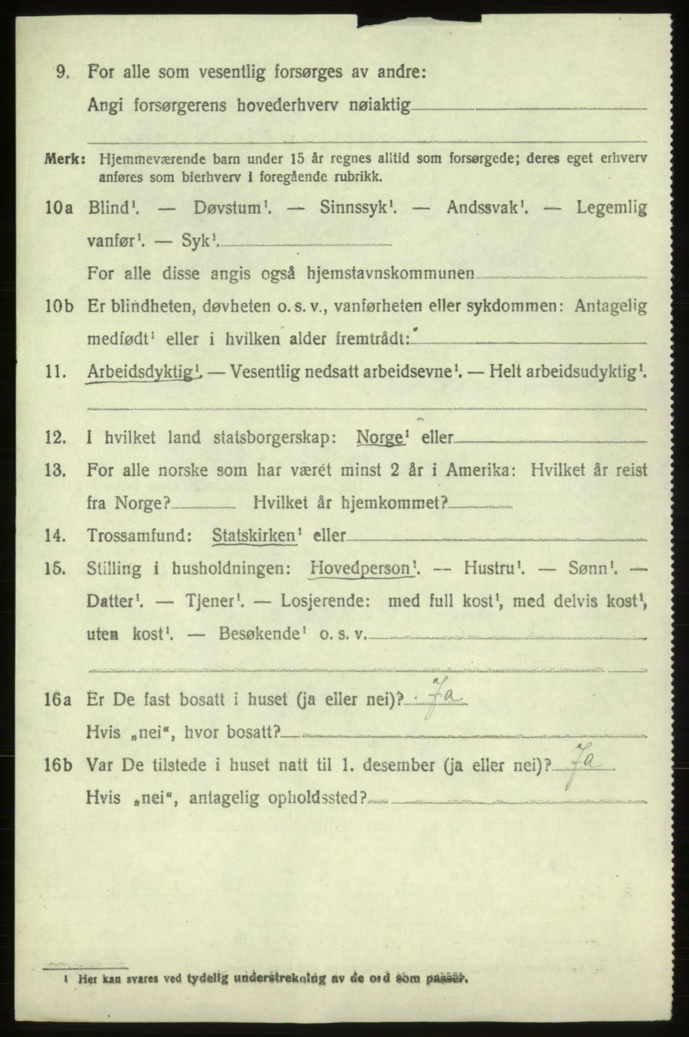 SAB, 1920 census for Vikebygd, 1920, p. 1690