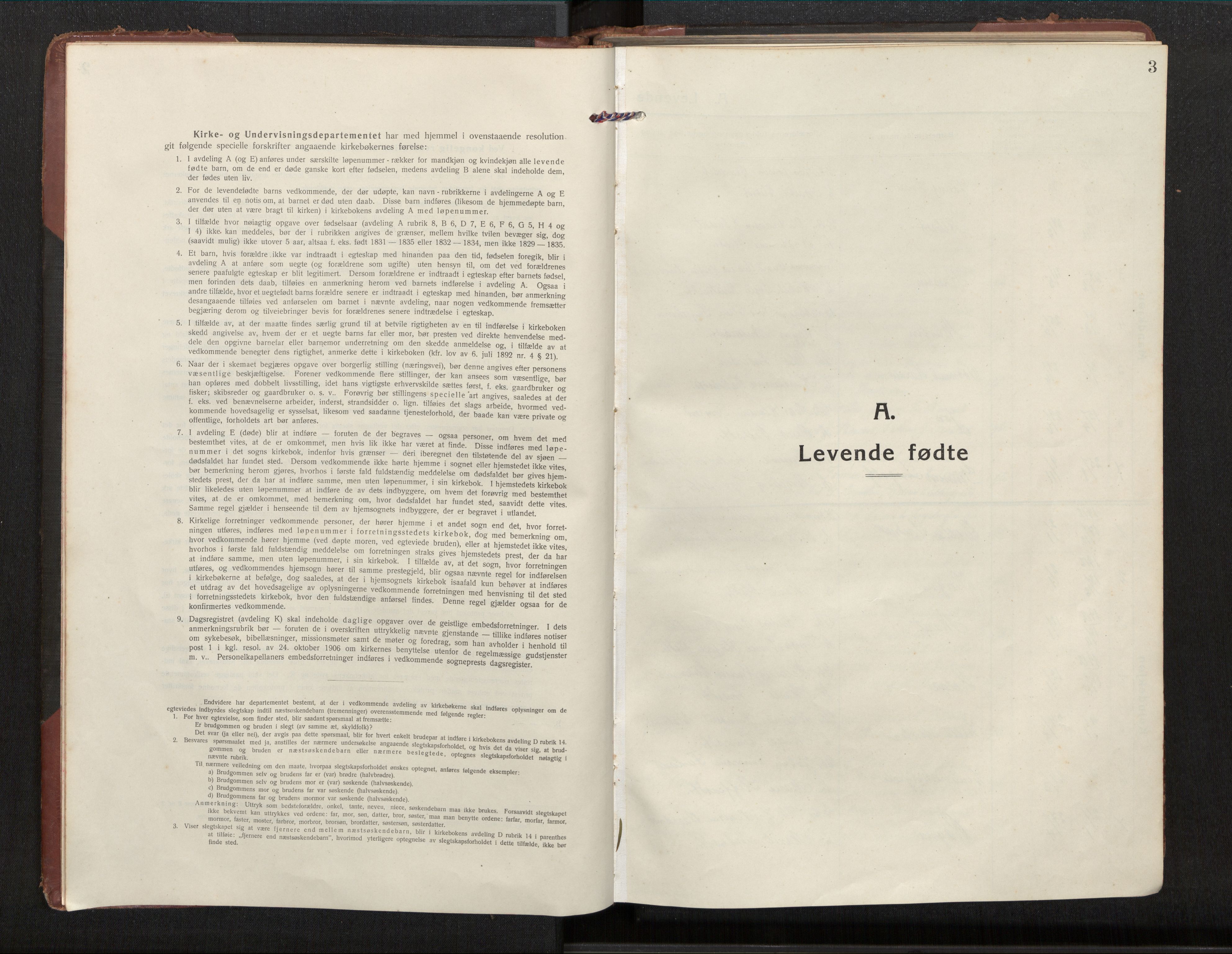 Ministerialprotokoller, klokkerbøker og fødselsregistre - Møre og Romsdal, AV/SAT-A-1454/539/L0536a: Parish register (copy) no. 539C03, 1912-1936, p. 3