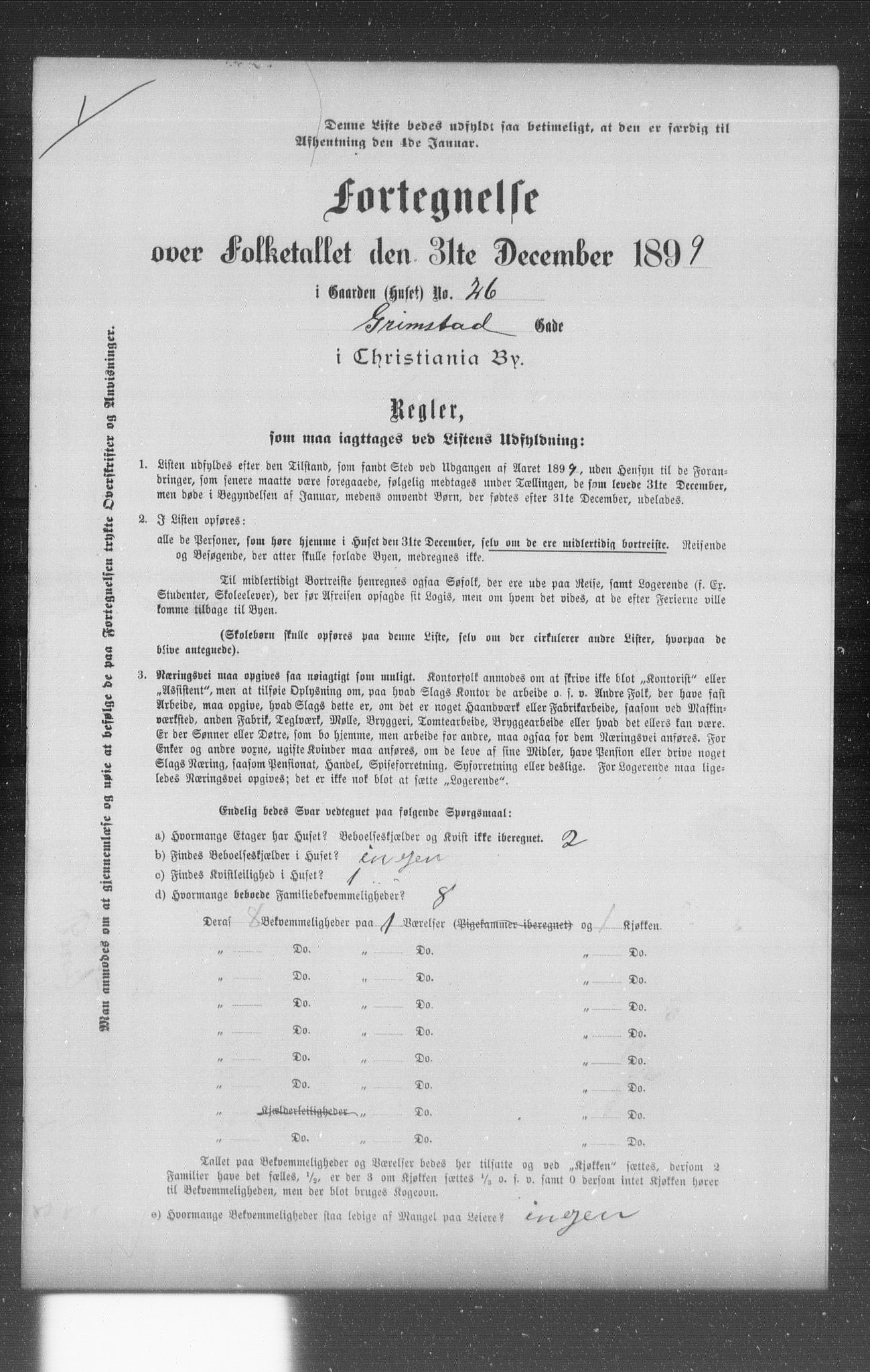 OBA, Municipal Census 1899 for Kristiania, 1899, p. 4021