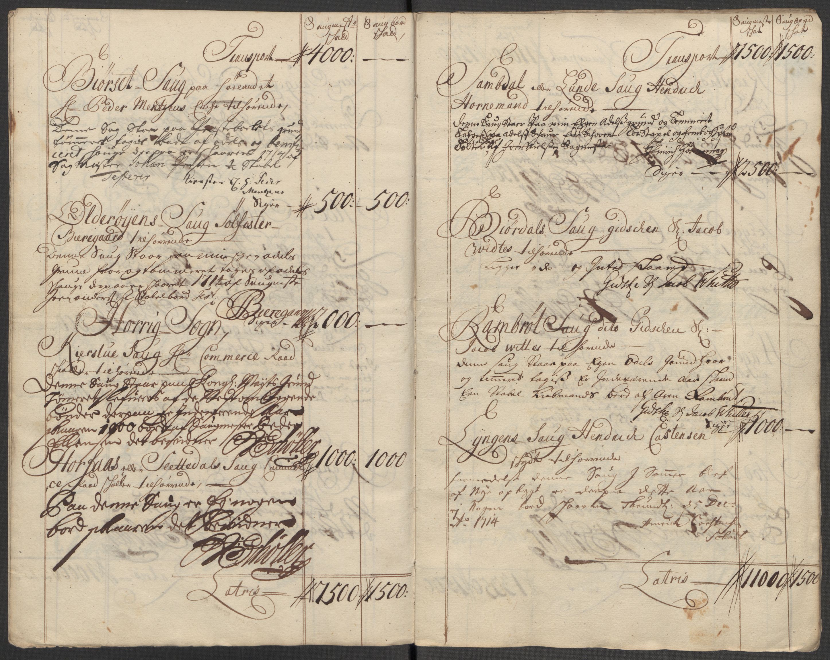 Rentekammeret inntil 1814, Reviderte regnskaper, Fogderegnskap, RA/EA-4092/R60/L3965: Fogderegnskap Orkdal og Gauldal, 1714, p. 309