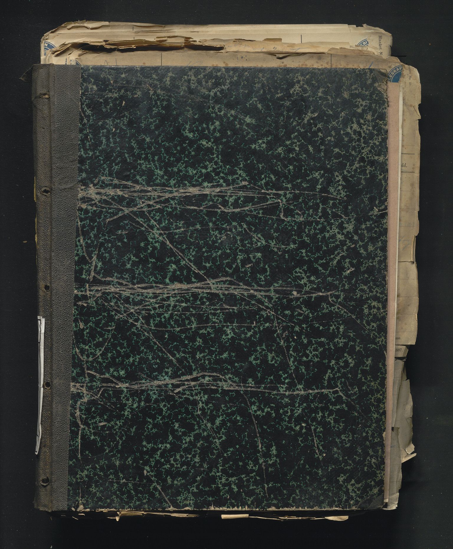 Bømmeløens forenede Grubekompagnier, VLFK/Pa-0020/B/Bb/L0003: Innkomen korrespondanse, 1887-1888