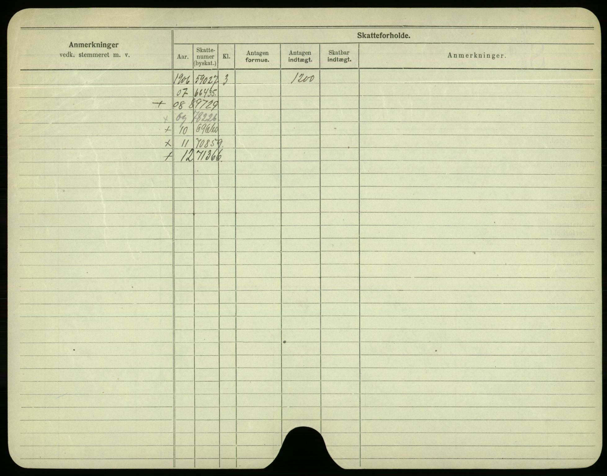 Oslo folkeregister, Registerkort, AV/SAO-A-11715/F/Fa/Fac/L0003: Menn, 1906-1914, p. 1202b