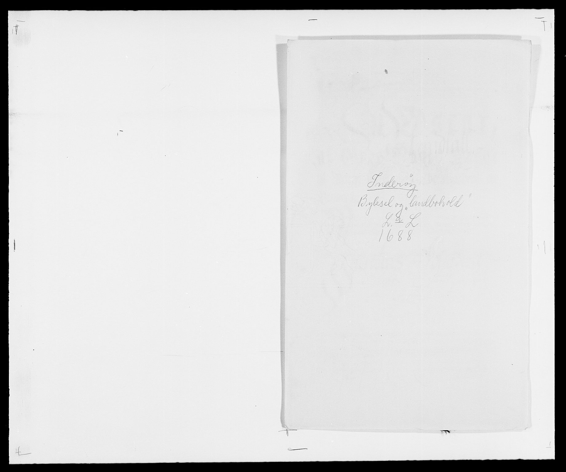 Rentekammeret inntil 1814, Reviderte regnskaper, Fogderegnskap, RA/EA-4092/R63/L4306: Fogderegnskap Inderøy, 1687-1689, p. 329