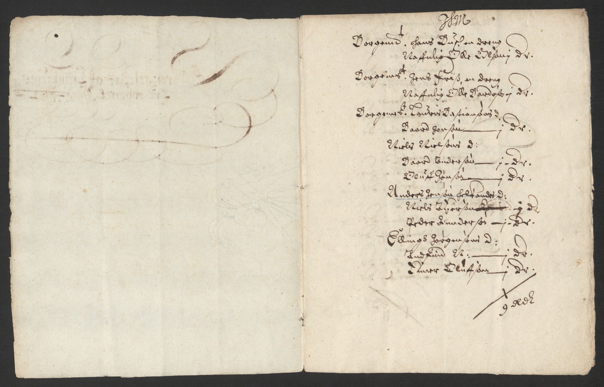 Rentekammeret inntil 1814, Reviderte regnskaper, Byregnskaper, RA/EA-4066/R/Rs/L0504: [S1] Kontribusjonsregnskap, 1631-1684, p. 44