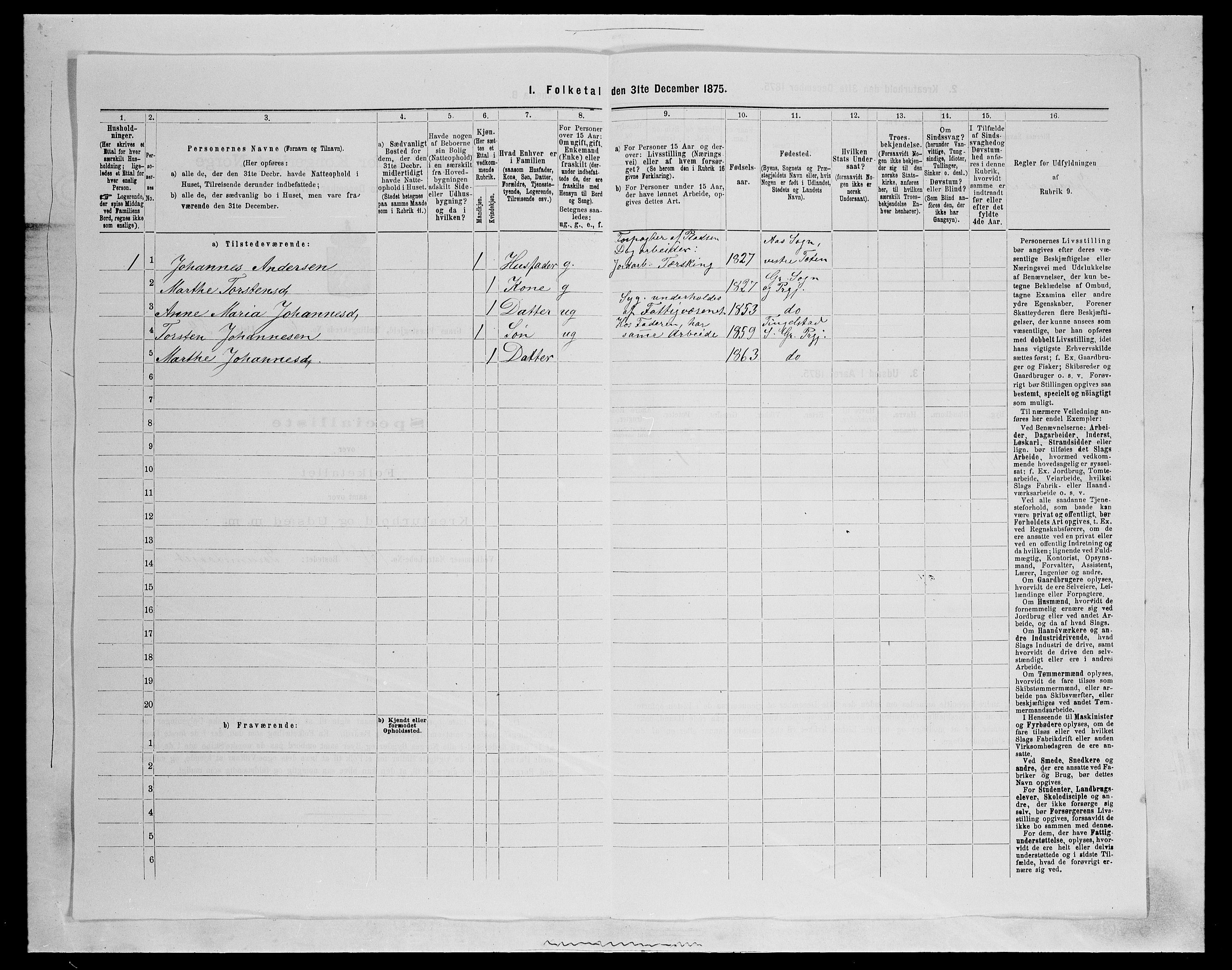 SAH, 1875 census for 0534P Gran, 1875, p. 1128
