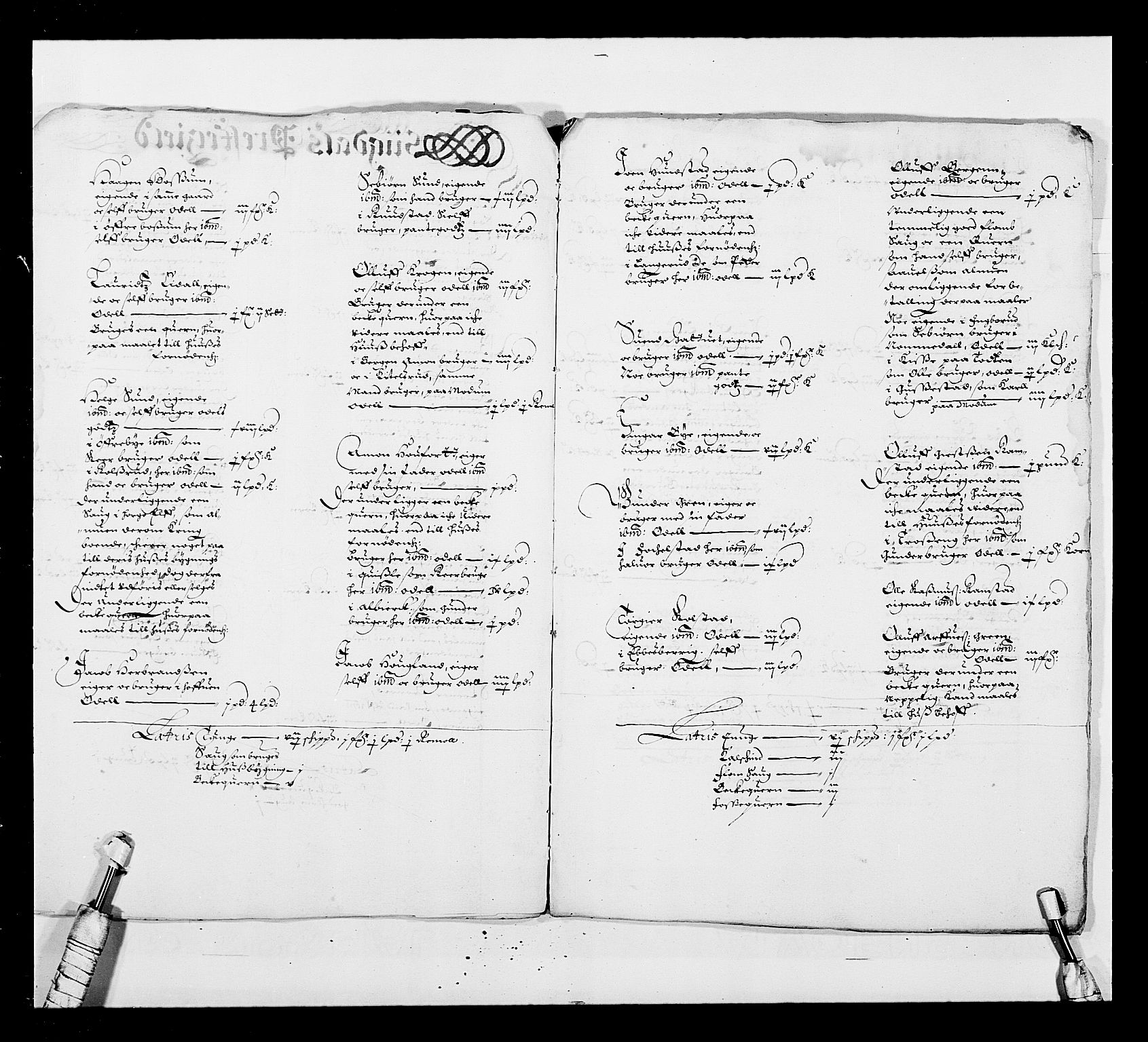 Stattholderembetet 1572-1771, AV/RA-EA-2870/Ek/L0031/0001: Jordebøker 1633-1658: / Forskjellige jordebøker, 1651-1658, p. 166