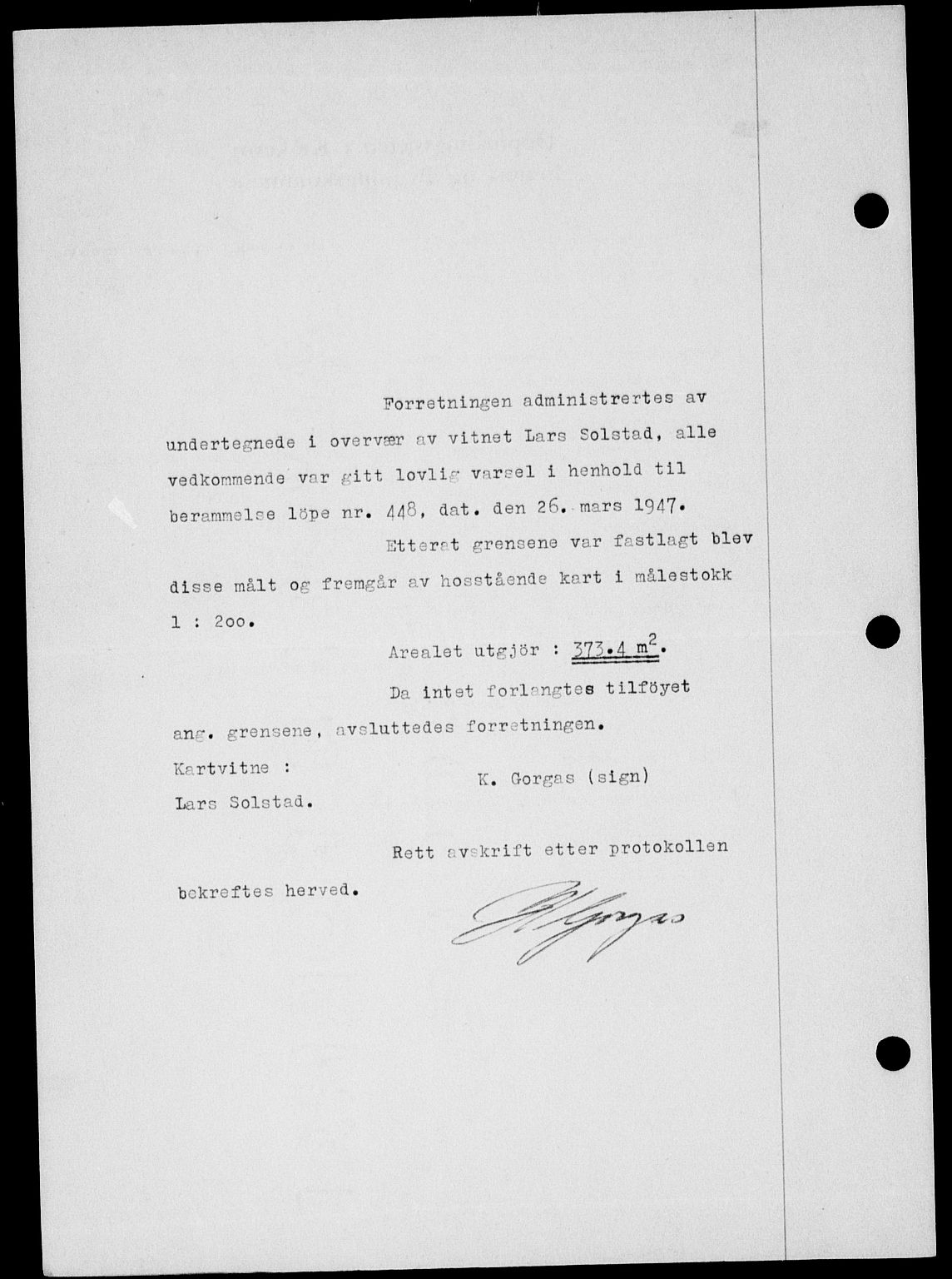 Onsøy sorenskriveri, SAO/A-10474/G/Ga/Gab/L0021: Mortgage book no. II A-21, 1947-1947, Diary no: : 3144/1947