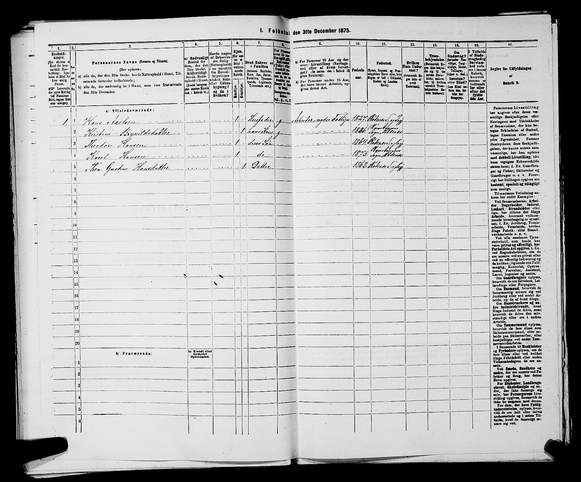 RA, 1875 census for 0120P Rødenes, 1875, p. 768