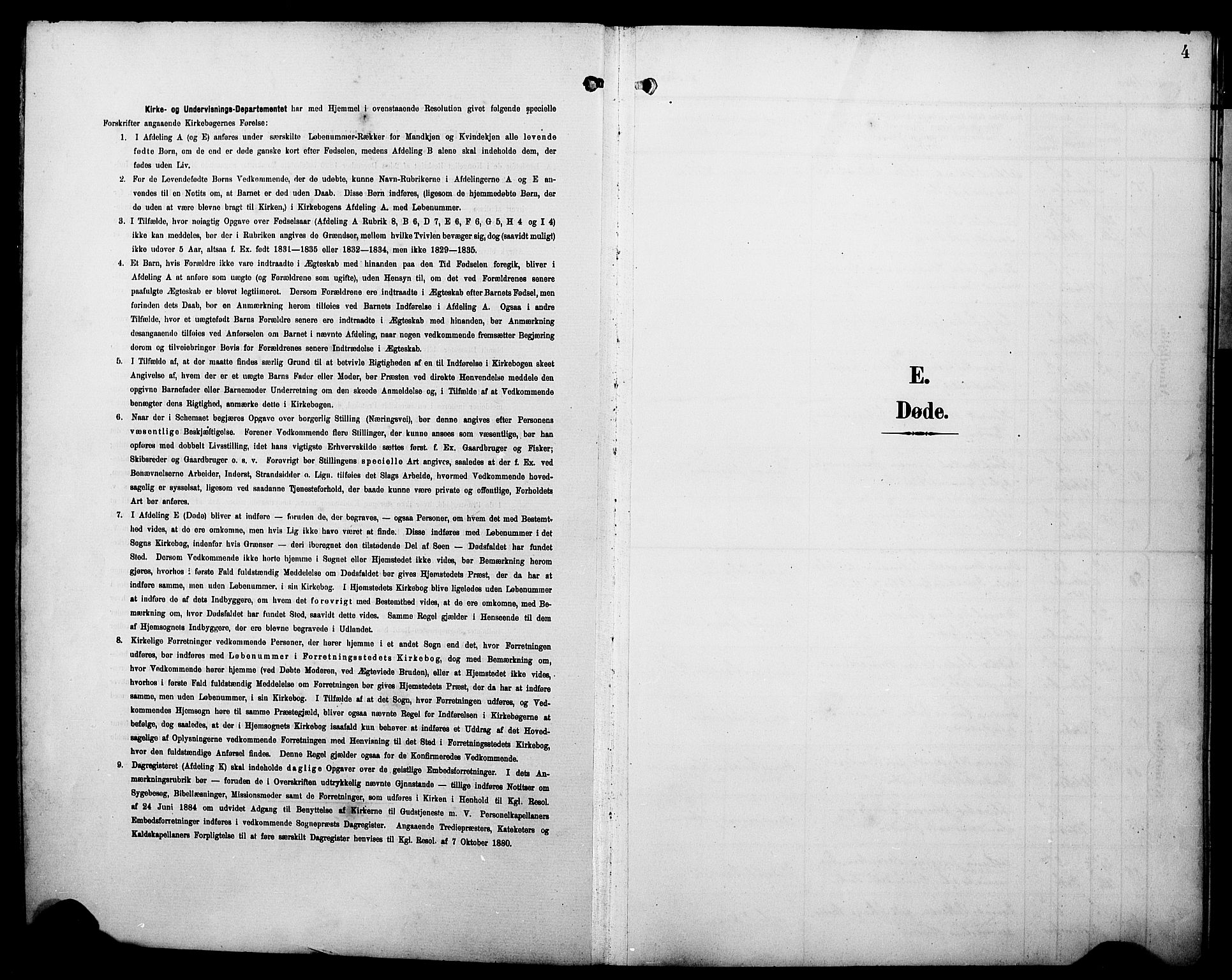 Domkirken sokneprestembete, AV/SAB-A-74801/H/Hab/L0042: Parish register (copy) no. E 6, 1900-1929, p. 4