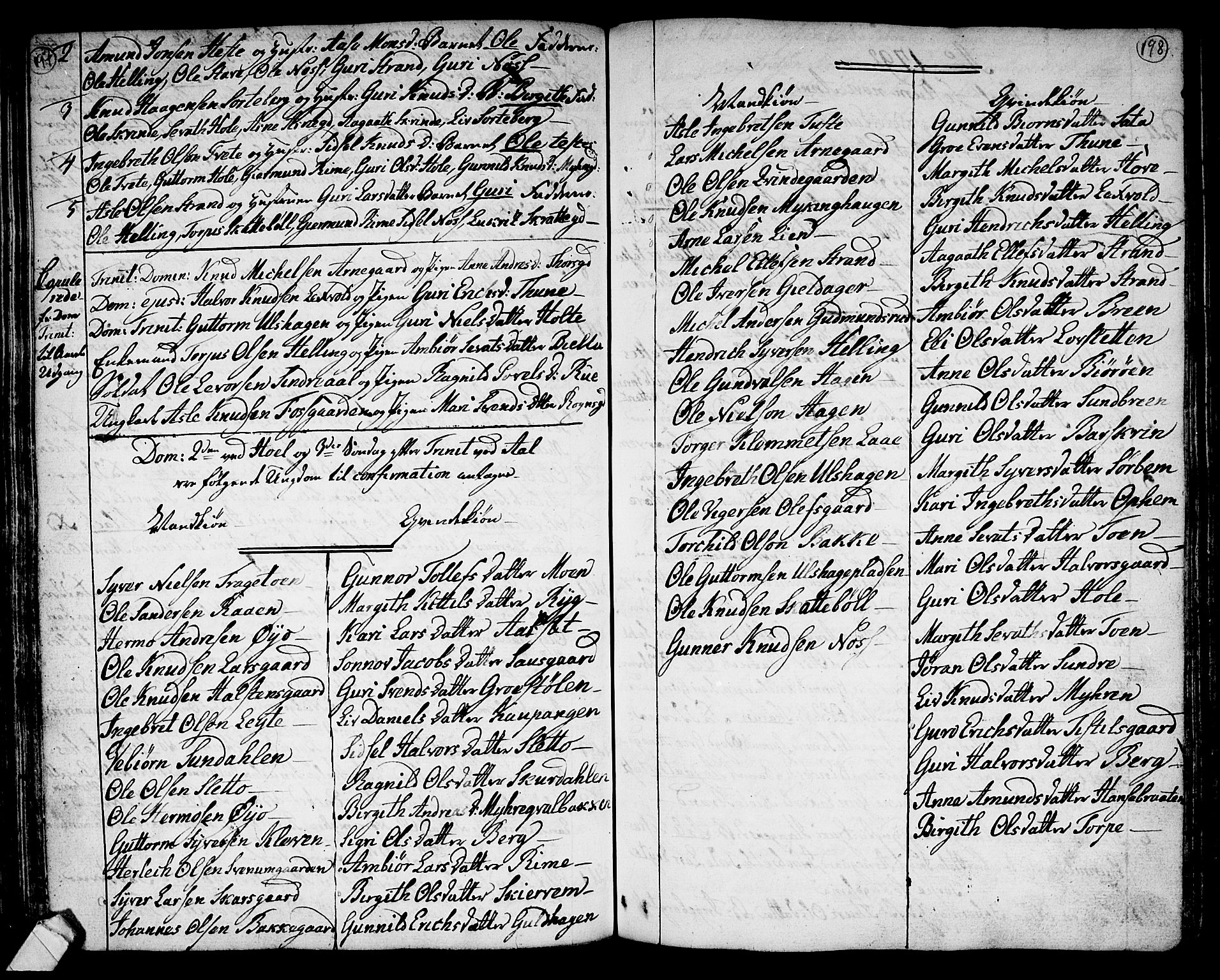 Ål kirkebøker, SAKO/A-249/F/Fa/L0002: Parish register (official) no. I 2, 1771-1806, p. 197-198