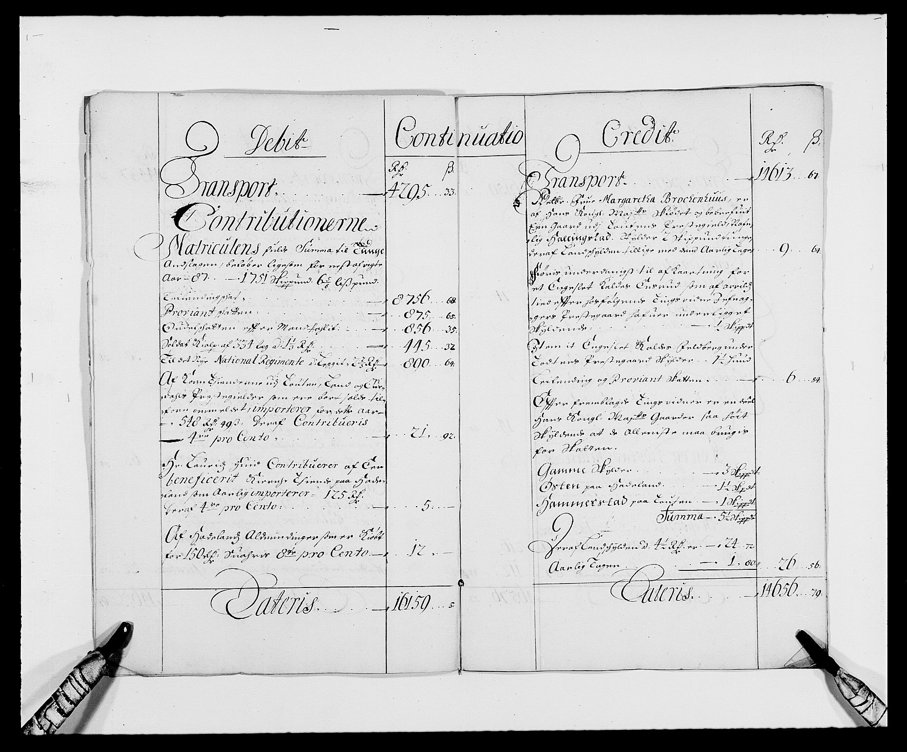 Rentekammeret inntil 1814, Reviderte regnskaper, Fogderegnskap, AV/RA-EA-4092/R18/L1287: Fogderegnskap Hadeland, Toten og Valdres, 1688, p. 151