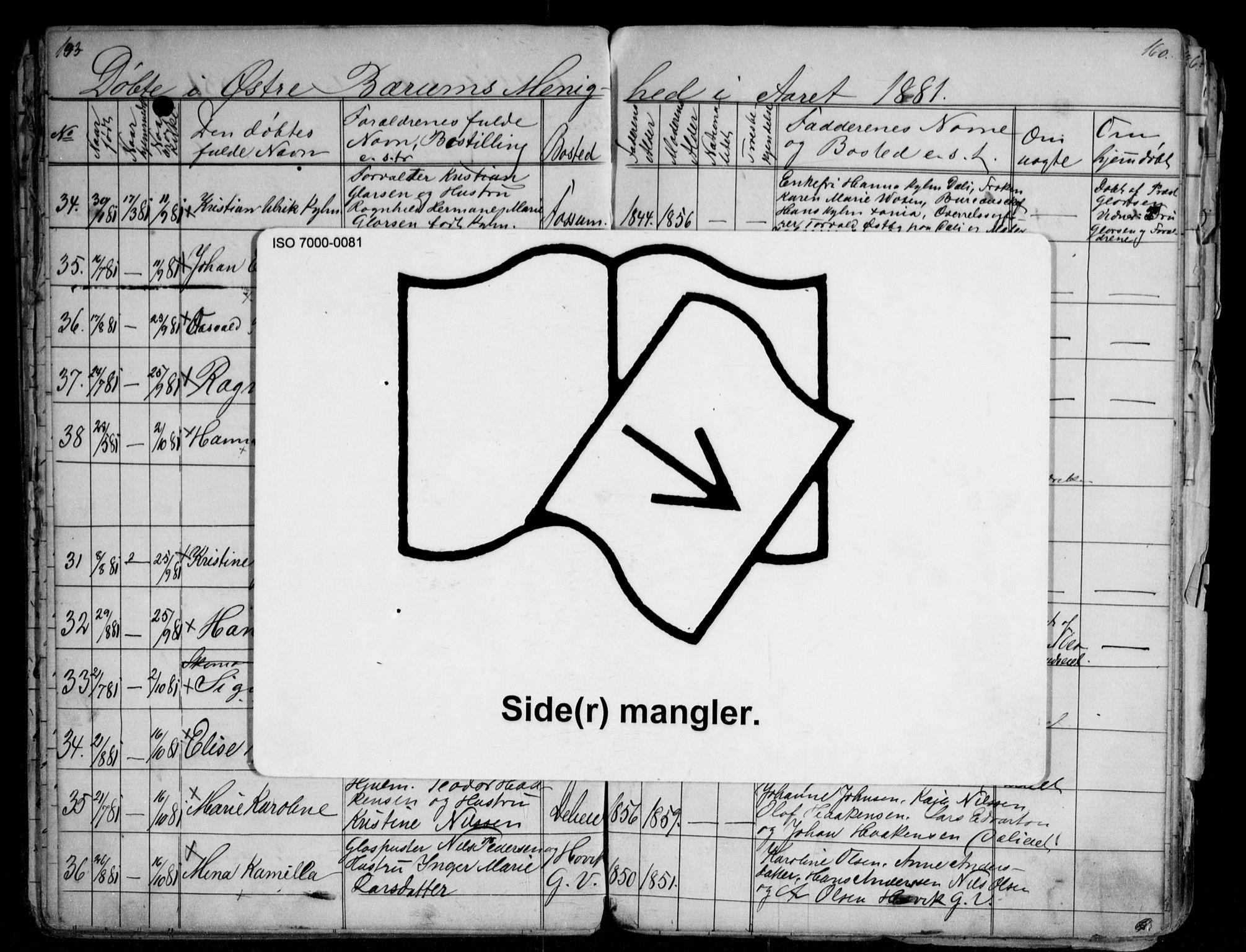 Asker prestekontor Kirkebøker, AV/SAO-A-10256a/G/Gc/L0002: Parish register (copy) no. III 2, 1874-1883, p. 143-144