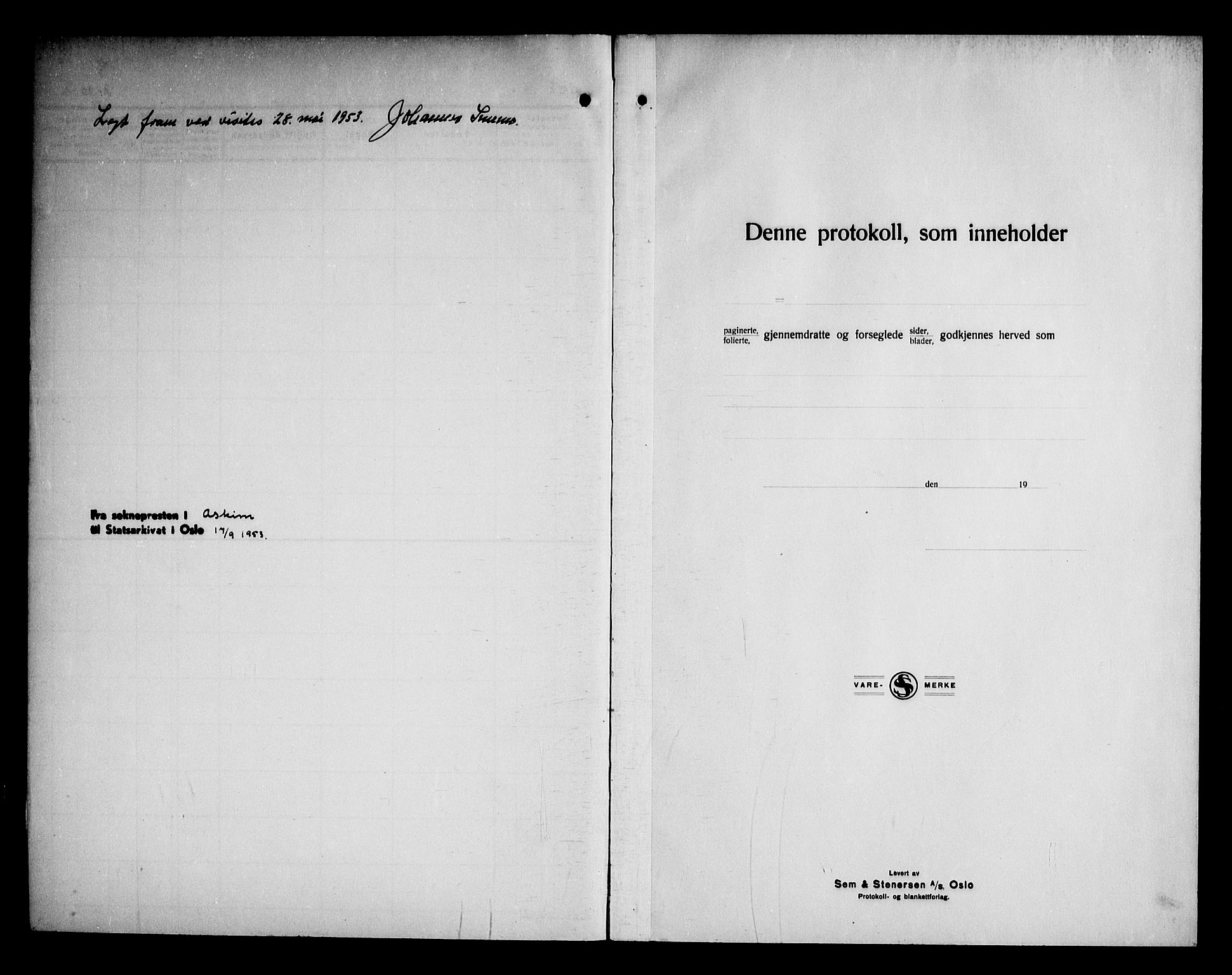 Askim prestekontor Kirkebøker, AV/SAO-A-10900/G/Ga/L0004: Parish register (copy) no. 4, 1938-1947