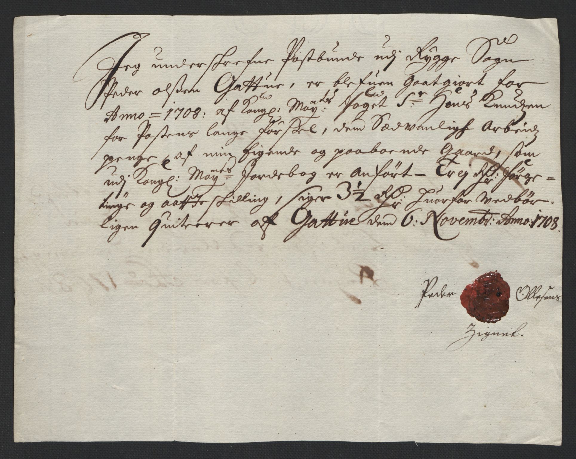 Rentekammeret inntil 1814, Reviderte regnskaper, Fogderegnskap, AV/RA-EA-4092/R04/L0134: Fogderegnskap Moss, Onsøy, Tune, Veme og Åbygge, 1707-1708, p. 398