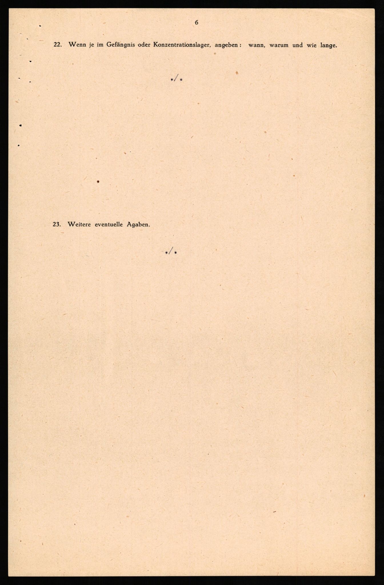 Forsvaret, Forsvarets overkommando II, AV/RA-RAFA-3915/D/Db/L0027: CI Questionaires. Tyske okkupasjonsstyrker i Norge. Tyskere., 1945-1946, p. 248