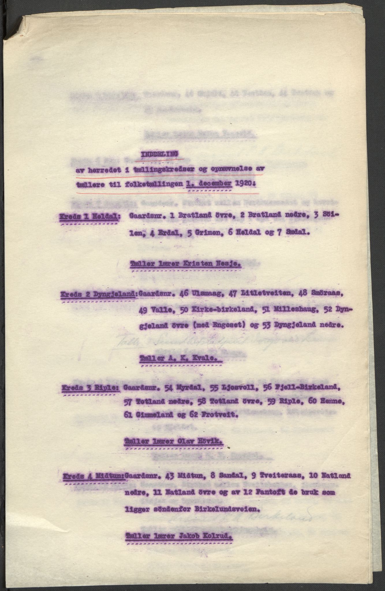 SAB, 1920 census for Fana, 1920, p. 2