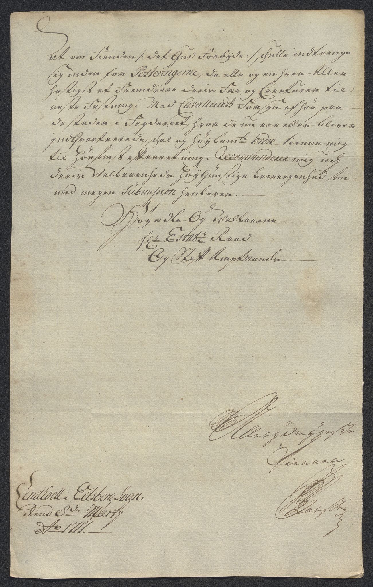 Kristiania stiftamt, AV/SAO-A-10386/E/Ed/Ede/L0006: Fogder, 1717, p. 156