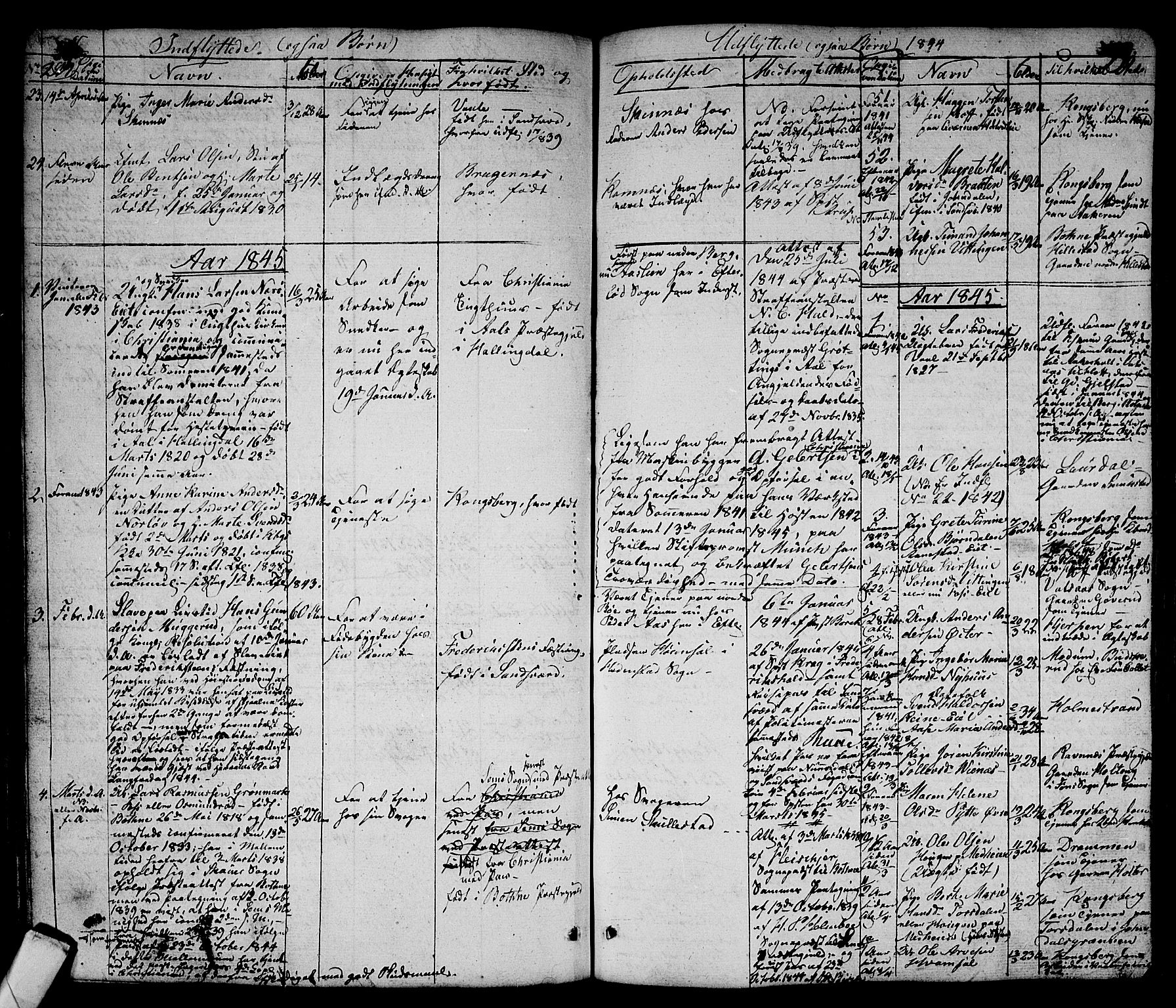 Sandsvær kirkebøker, AV/SAKO-A-244/G/Ga/L0004: Parish register (copy) no. I 4, 1840-1856, p. 299