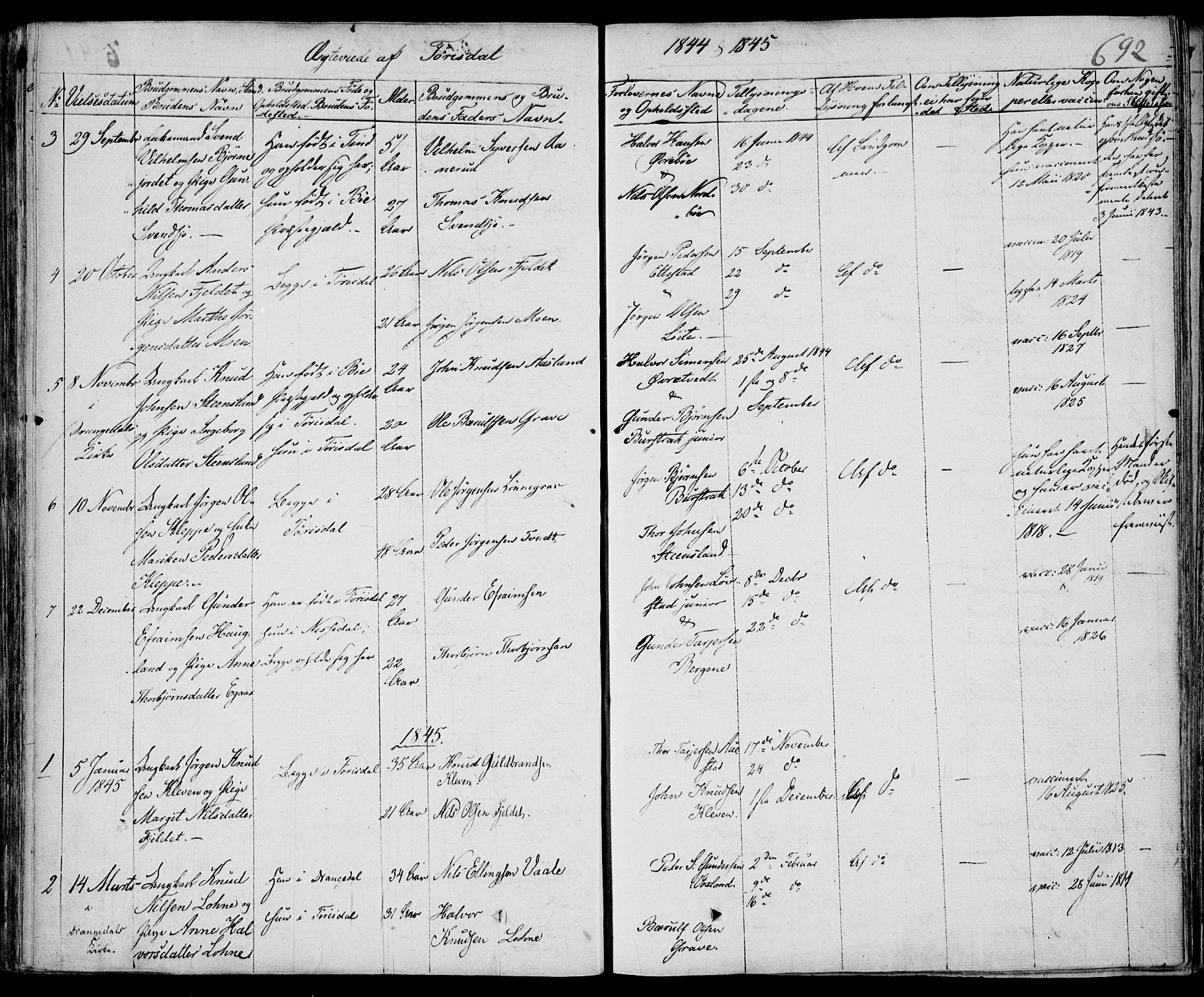 Drangedal kirkebøker, SAKO/A-258/F/Fa/L0007b: Parish register (official) no. 7b, 1837-1856, p. 692