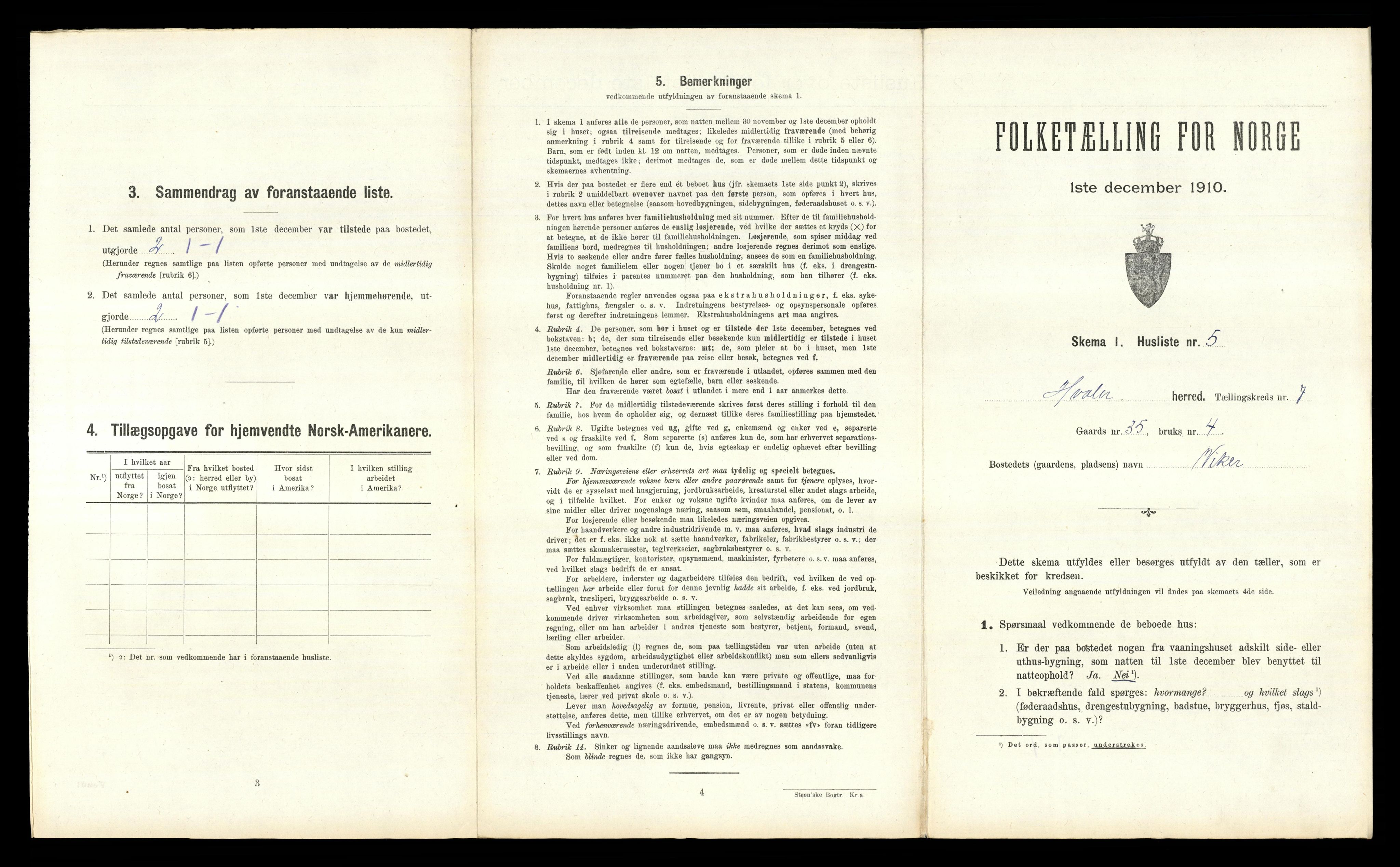 RA, 1910 census for Hvaler, 1910, p. 994