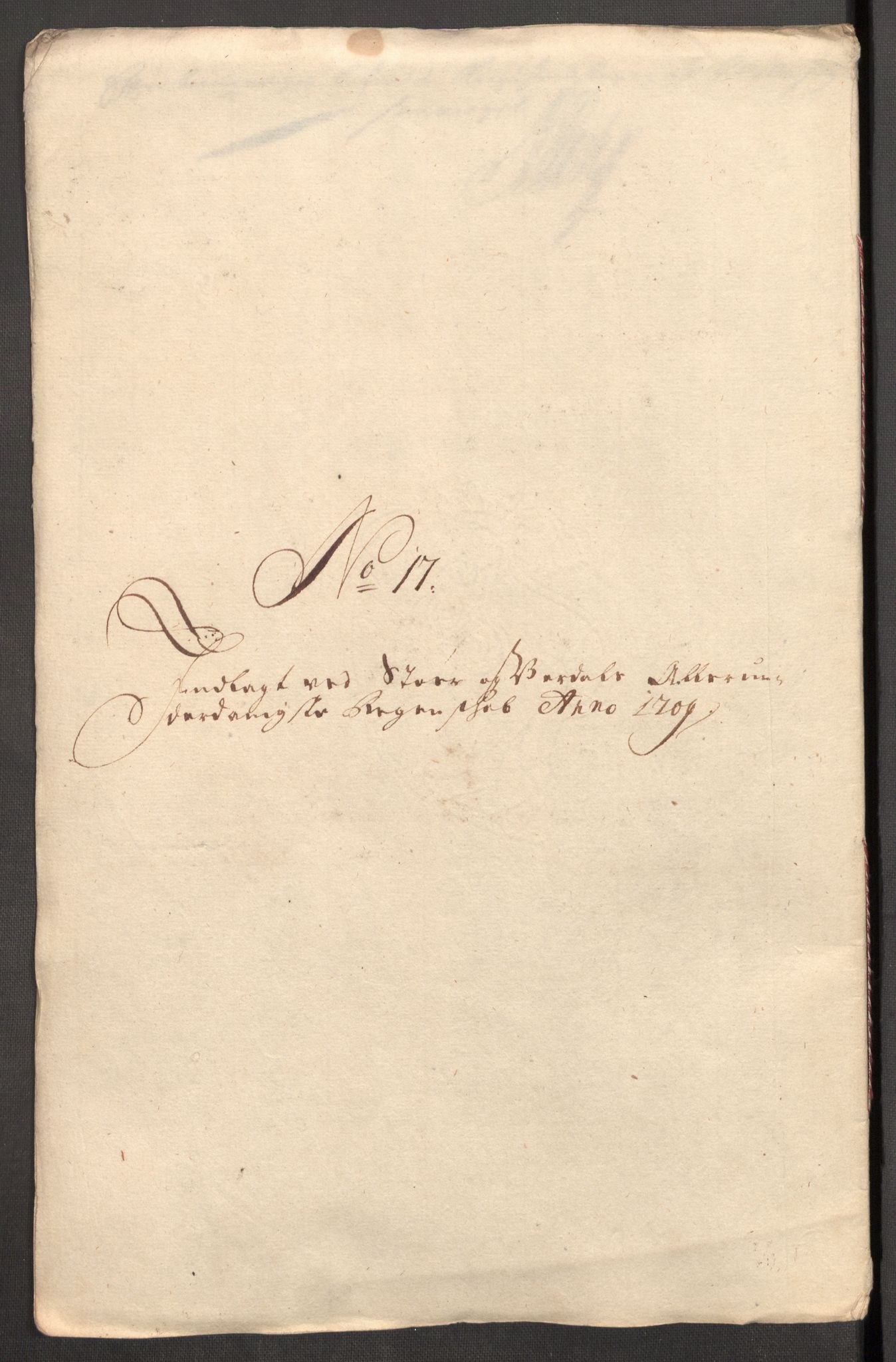 Rentekammeret inntil 1814, Reviderte regnskaper, Fogderegnskap, RA/EA-4092/R62/L4199: Fogderegnskap Stjørdal og Verdal, 1709, p. 206