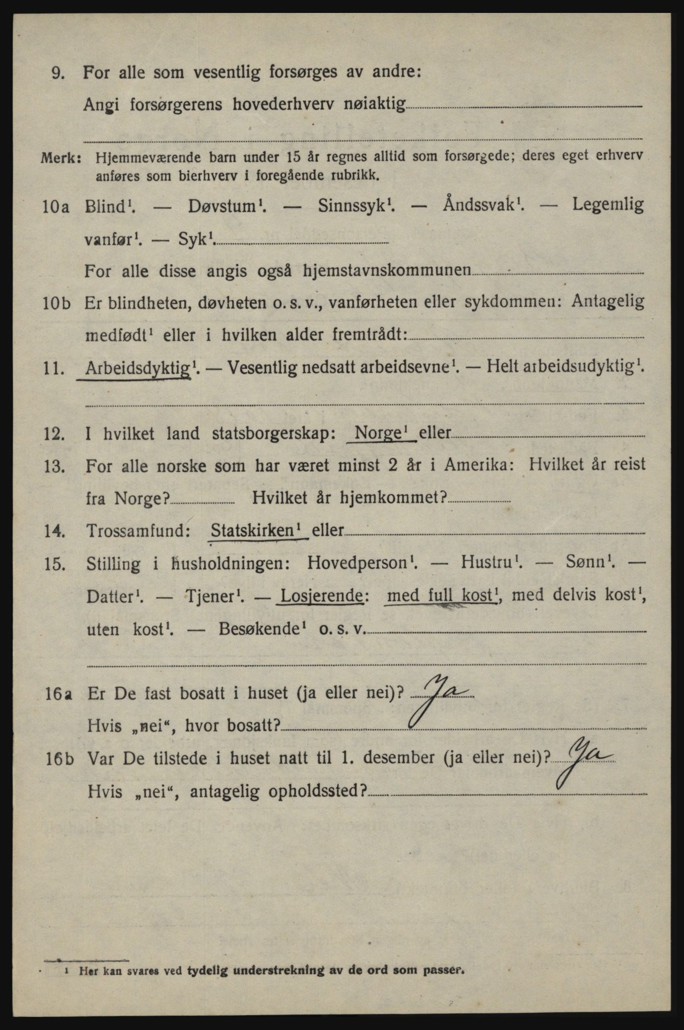 SAO, 1920 census for Berg, 1920, p. 8114