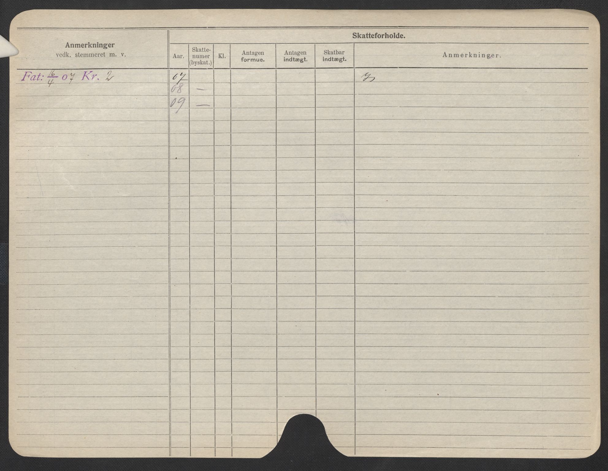 Oslo folkeregister, Registerkort, SAO/A-11715/F/Fa/Fac/L0012: Kvinner, 1906-1914, p. 526b