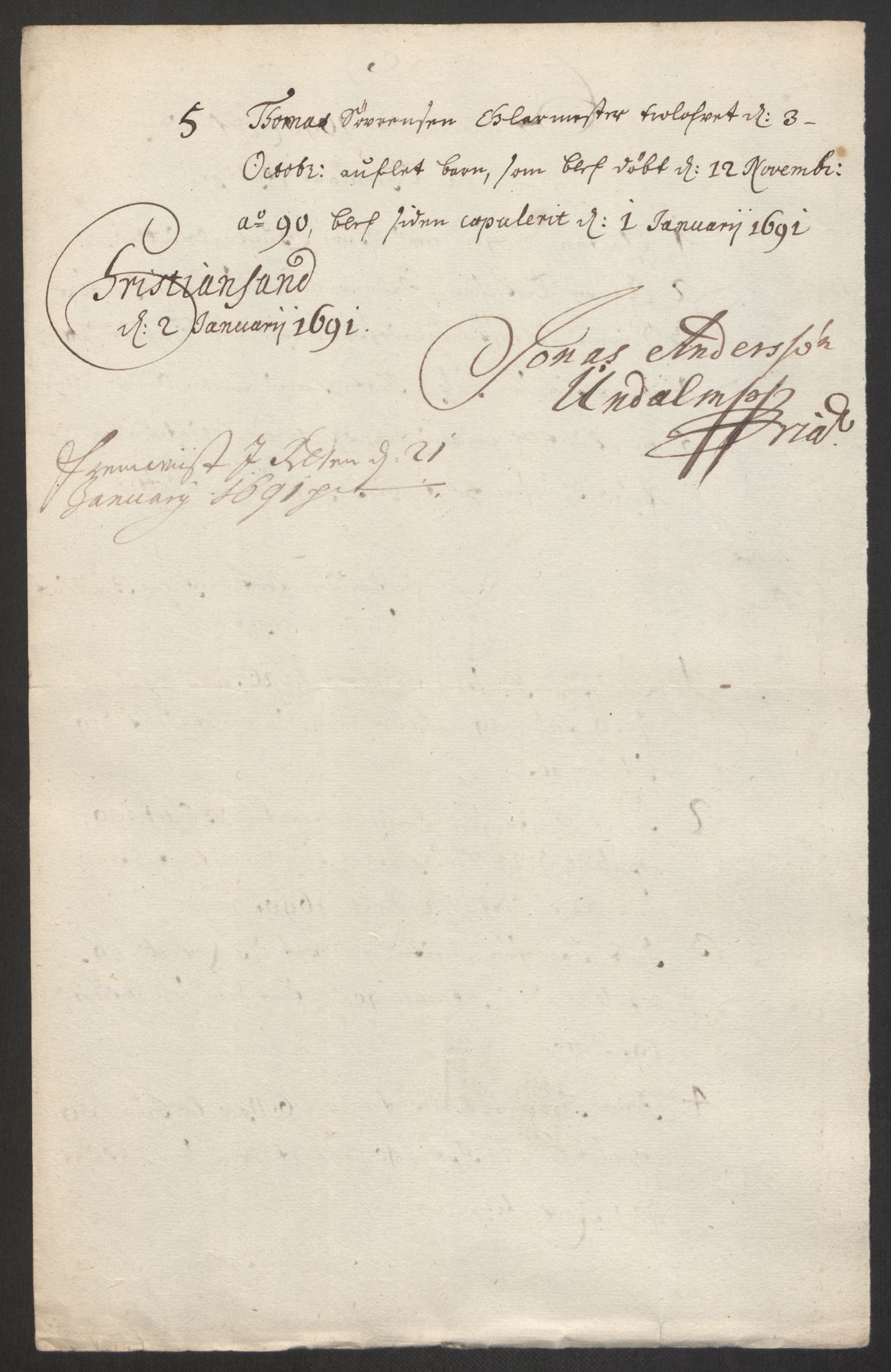Rentekammeret inntil 1814, Reviderte regnskaper, Byregnskaper, AV/RA-EA-4066/R/Rm/L0285: [M18] Sikt og sakefall, 1681-1718, p. 125