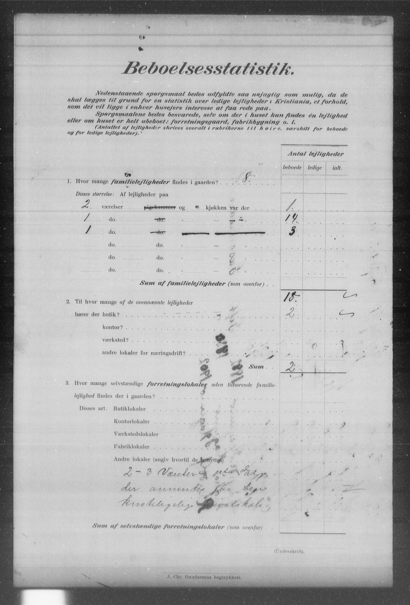 OBA, Municipal Census 1903 for Kristiania, 1903, p. 10117