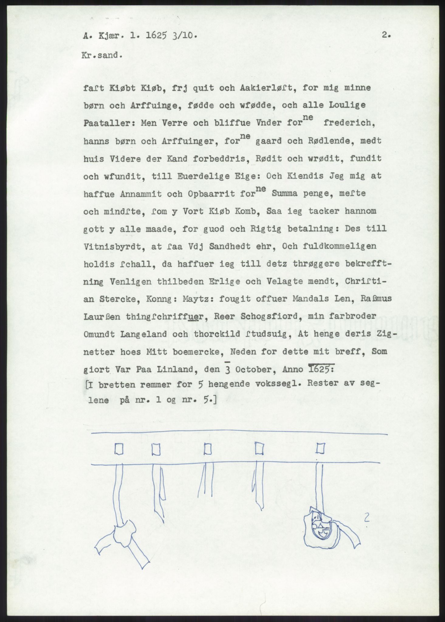 Samlinger til kildeutgivelse, Diplomavskriftsamlingen, AV/RA-EA-4053/H/Ha, p. 1785