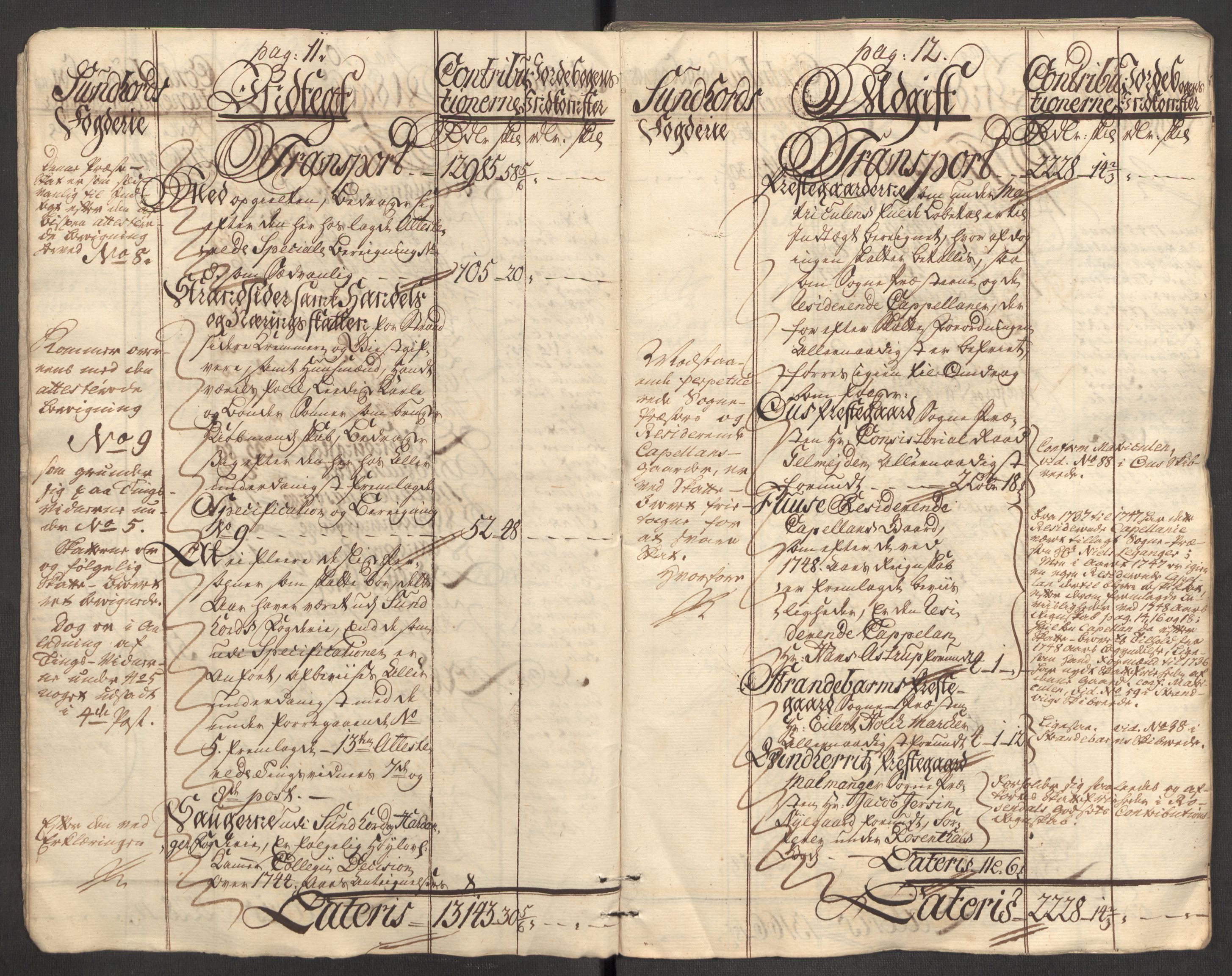 Rentekammeret inntil 1814, Reviderte regnskaper, Fogderegnskap, AV/RA-EA-4092/R48/L3056: Fogderegnskap Sunnhordland og Hardanger, 1751, p. 10