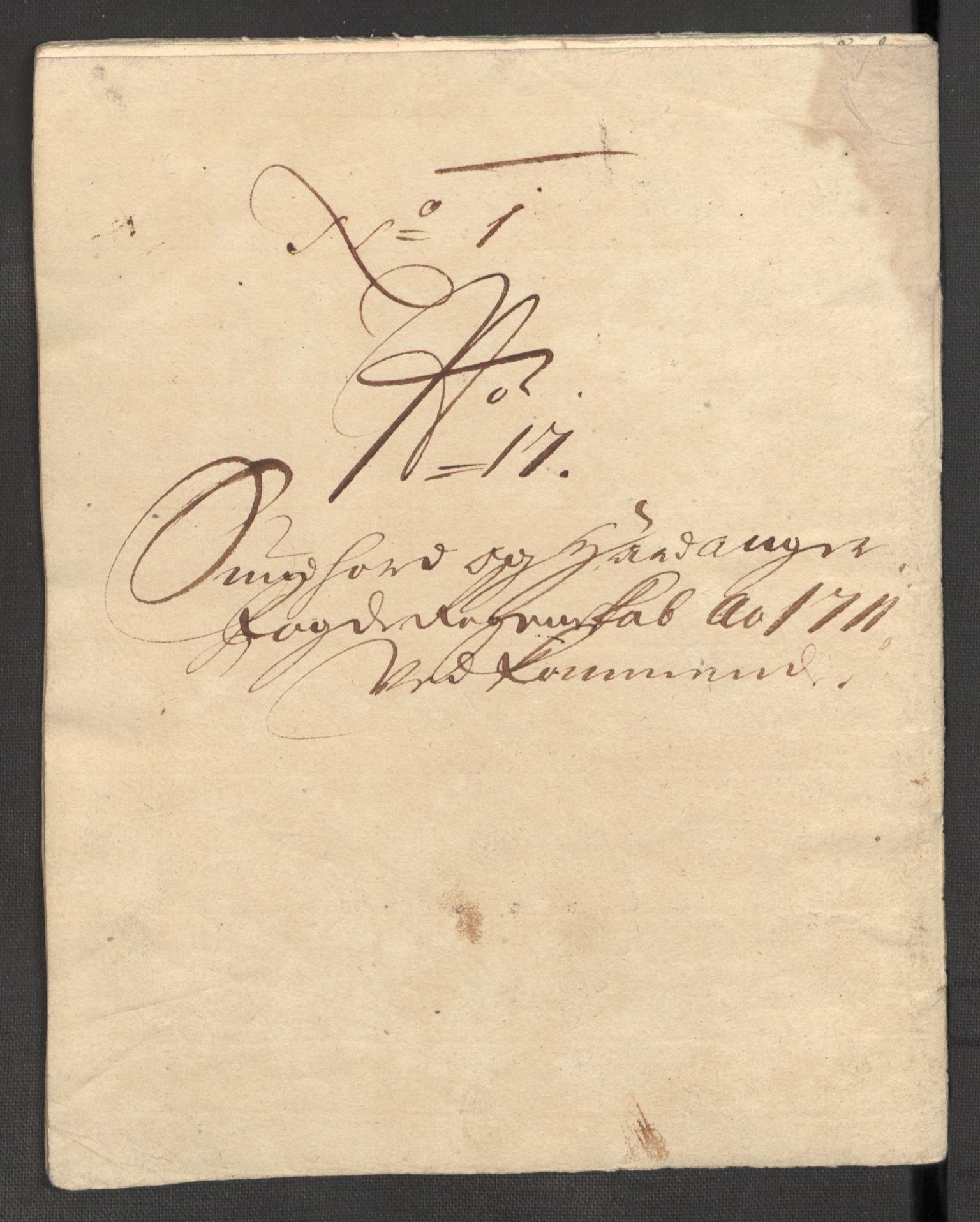 Rentekammeret inntil 1814, Reviderte regnskaper, Fogderegnskap, AV/RA-EA-4092/R48/L2987: Fogderegnskap Sunnhordland og Hardanger, 1711, p. 574