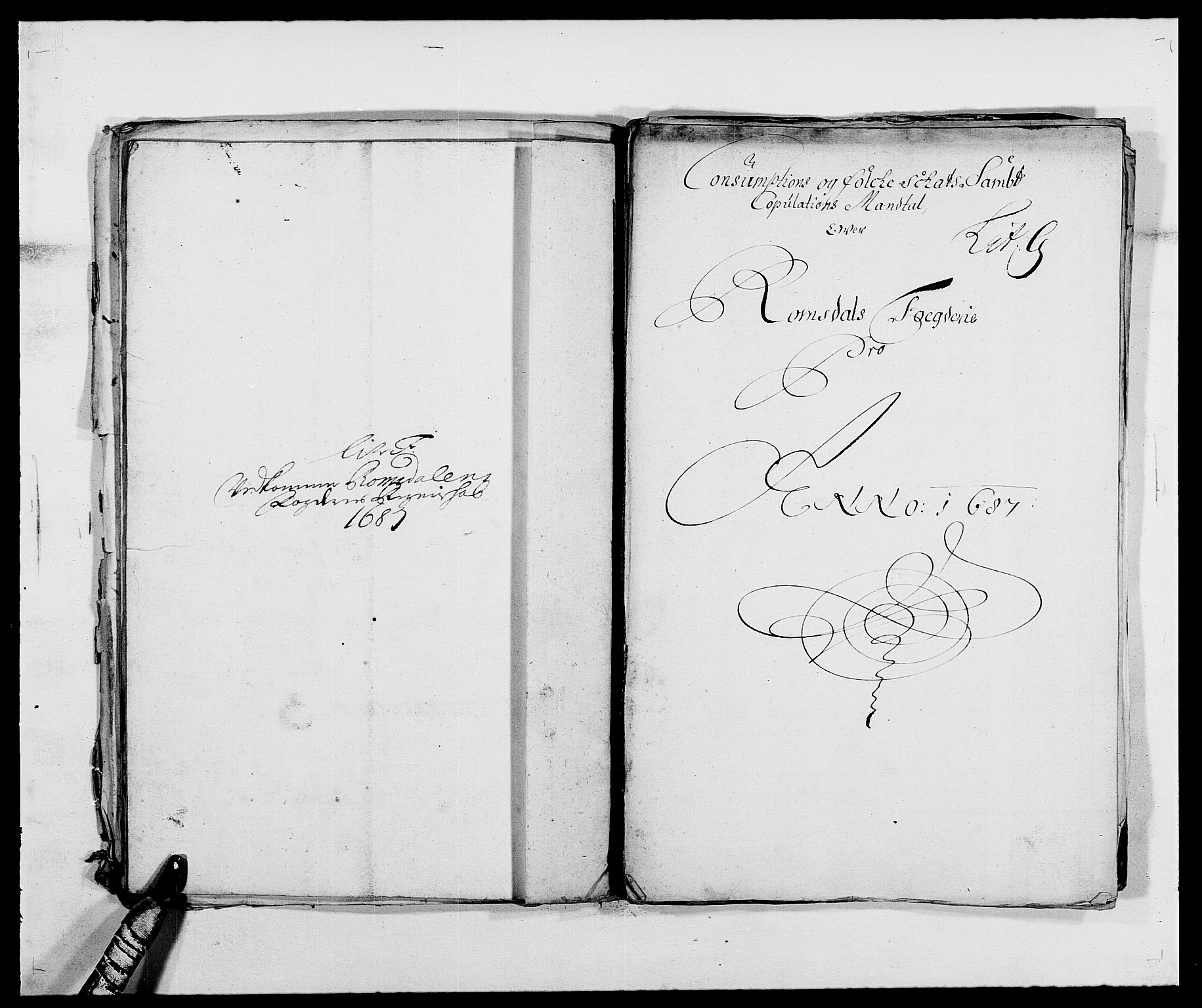 Rentekammeret inntil 1814, Reviderte regnskaper, Fogderegnskap, RA/EA-4092/R55/L3648: Fogderegnskap Romsdal, 1687-1689, p. 93