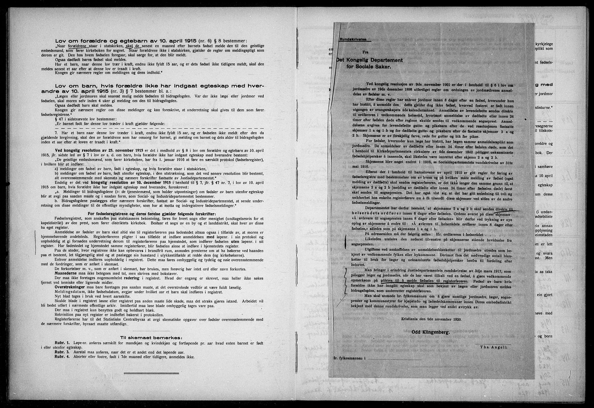 Kampen prestekontor Kirkebøker, SAO/A-10853/J/Ja/L0002: Birth register no. 2, 1920-1935