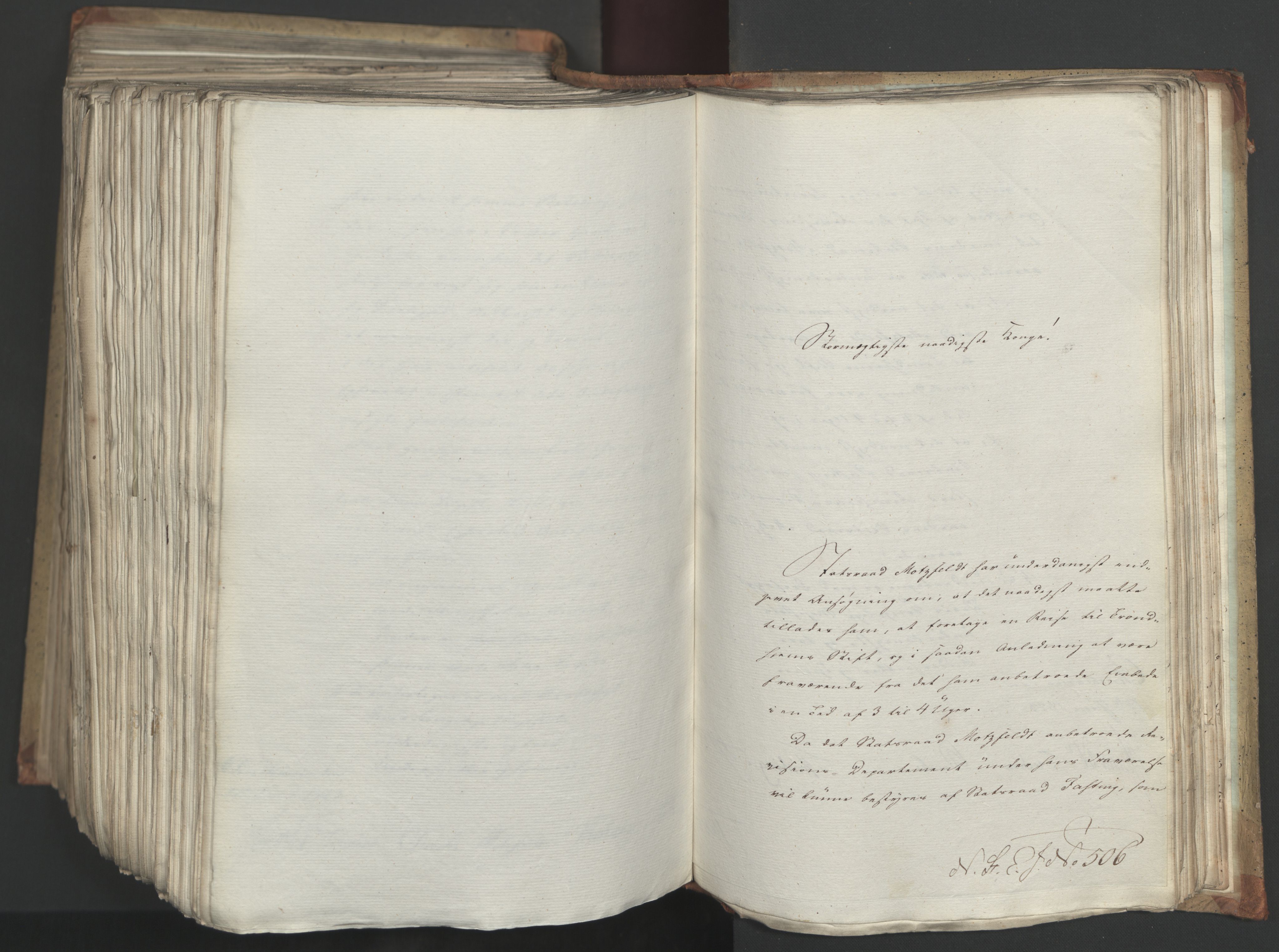 Statsrådsavdelingen i Stockholm, AV/RA-S-1003/D/Da/L0034: Regjeringsinnstillinger nr. 275-540, 1823, p. 622