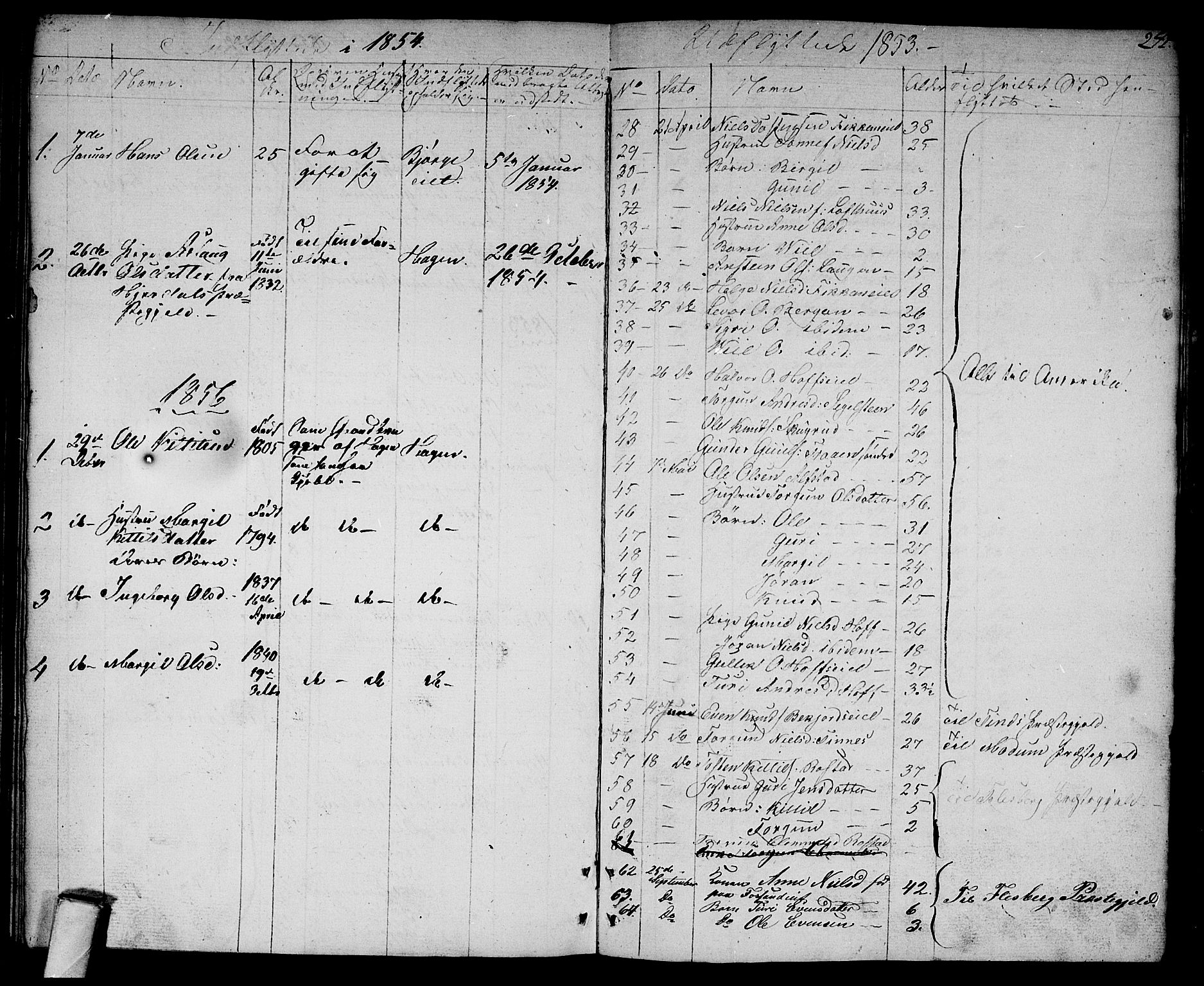 Rollag kirkebøker, AV/SAKO-A-240/G/Ga/L0002: Parish register (copy) no. I 2, 1831-1856, p. 241