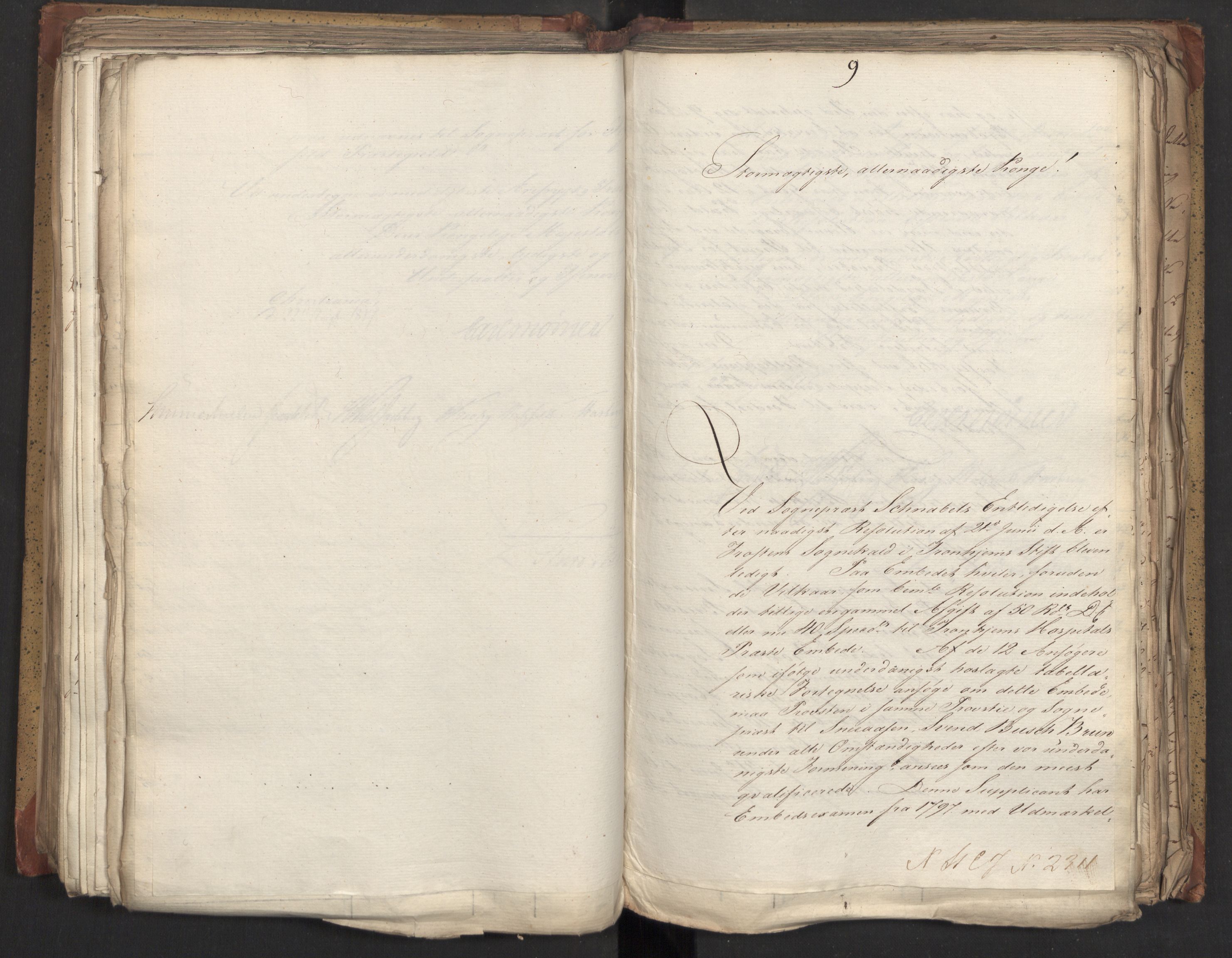 Statsrådsavdelingen i Stockholm, AV/RA-S-1003/D/Da/L0010: Regjeringsinnstillinger nr. 2219-2392, 1817, p. 259