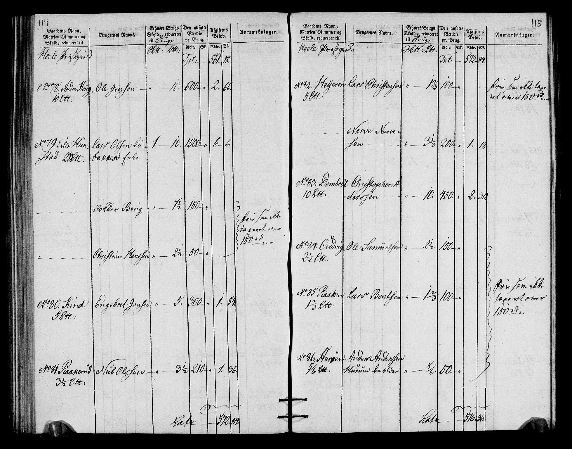 Rentekammeret inntil 1814, Realistisk ordnet avdeling, AV/RA-EA-4070/N/Ne/Nea/L0049: Ringerike og Hallingdal fogderi. Oppebørselsregister for Ringerike, 1803-1804, p. 60