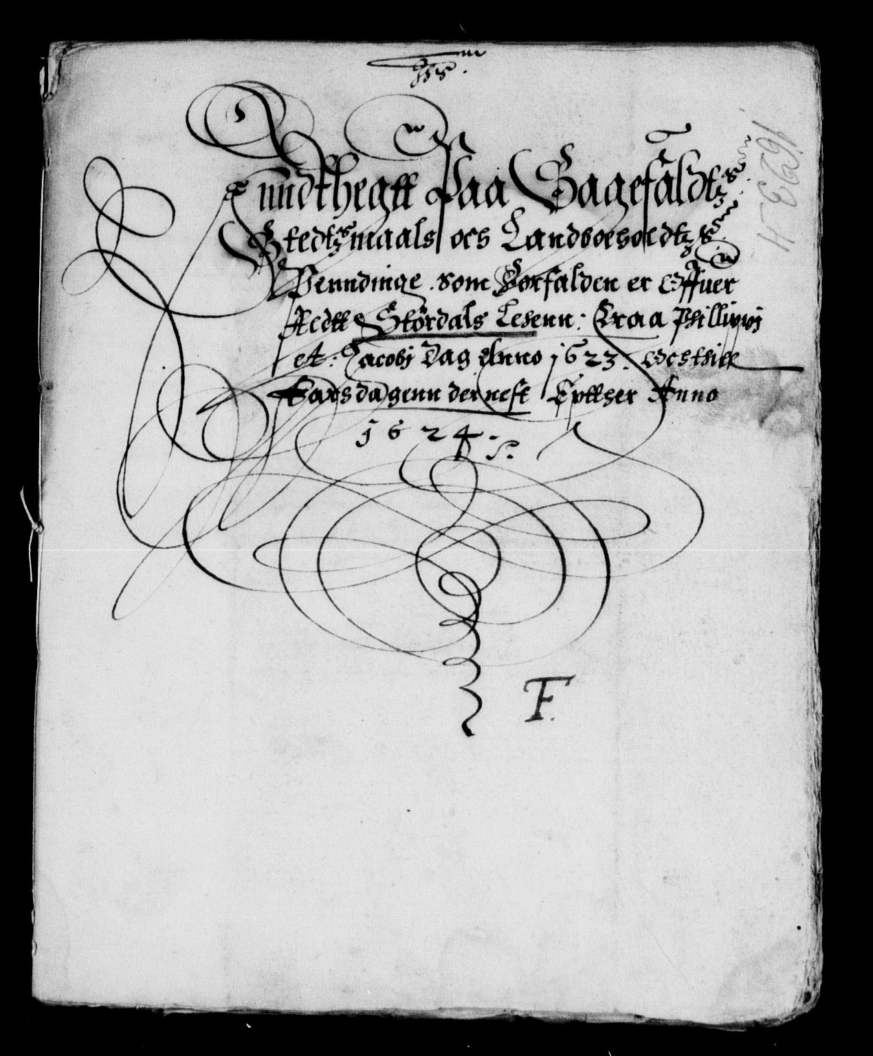 Rentekammeret inntil 1814, Reviderte regnskaper, Lensregnskaper, AV/RA-EA-5023/R/Rb/Rbw/L0025: Trondheim len, 1623-1624