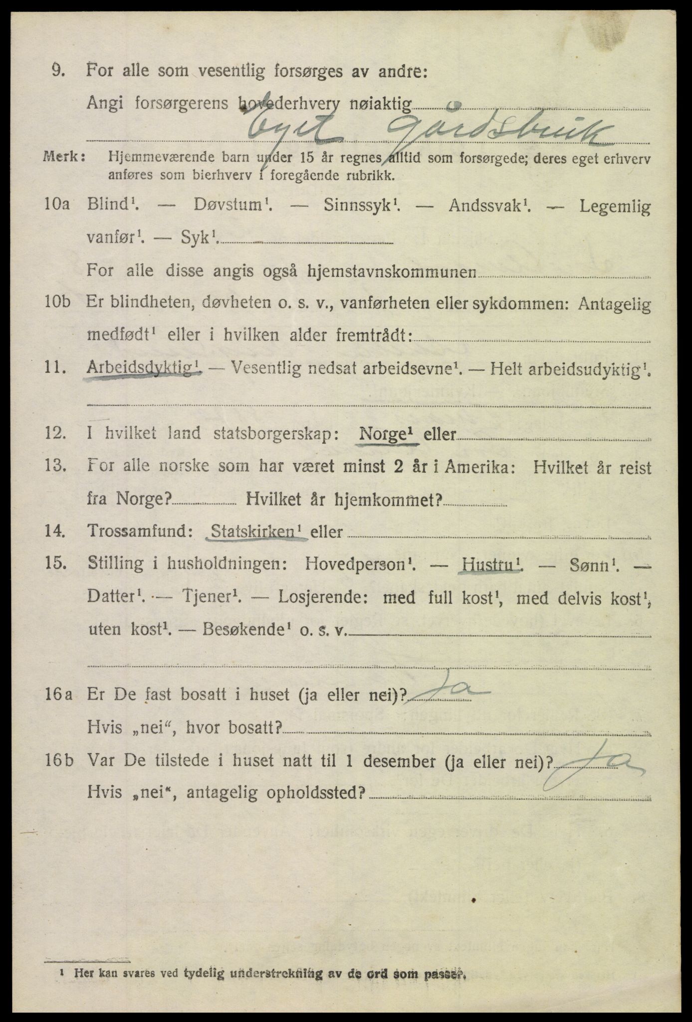 SAH, 1920 census for Sør-Aurdal, 1920, p. 4754