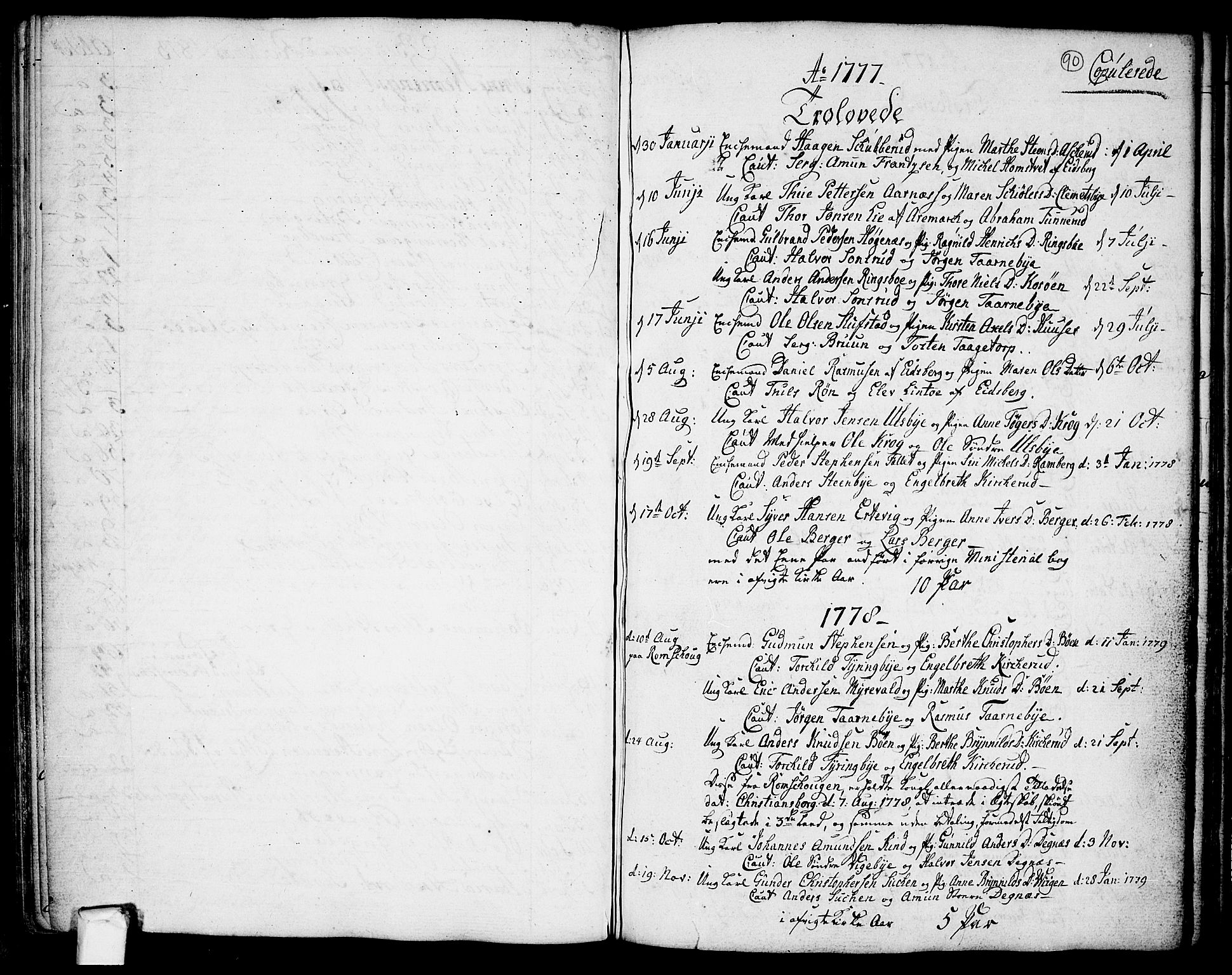 Rødenes prestekontor Kirkebøker, SAO/A-2005/F/Fa/L0003: Parish register (official) no. I 3, 1777-1814, p. 90