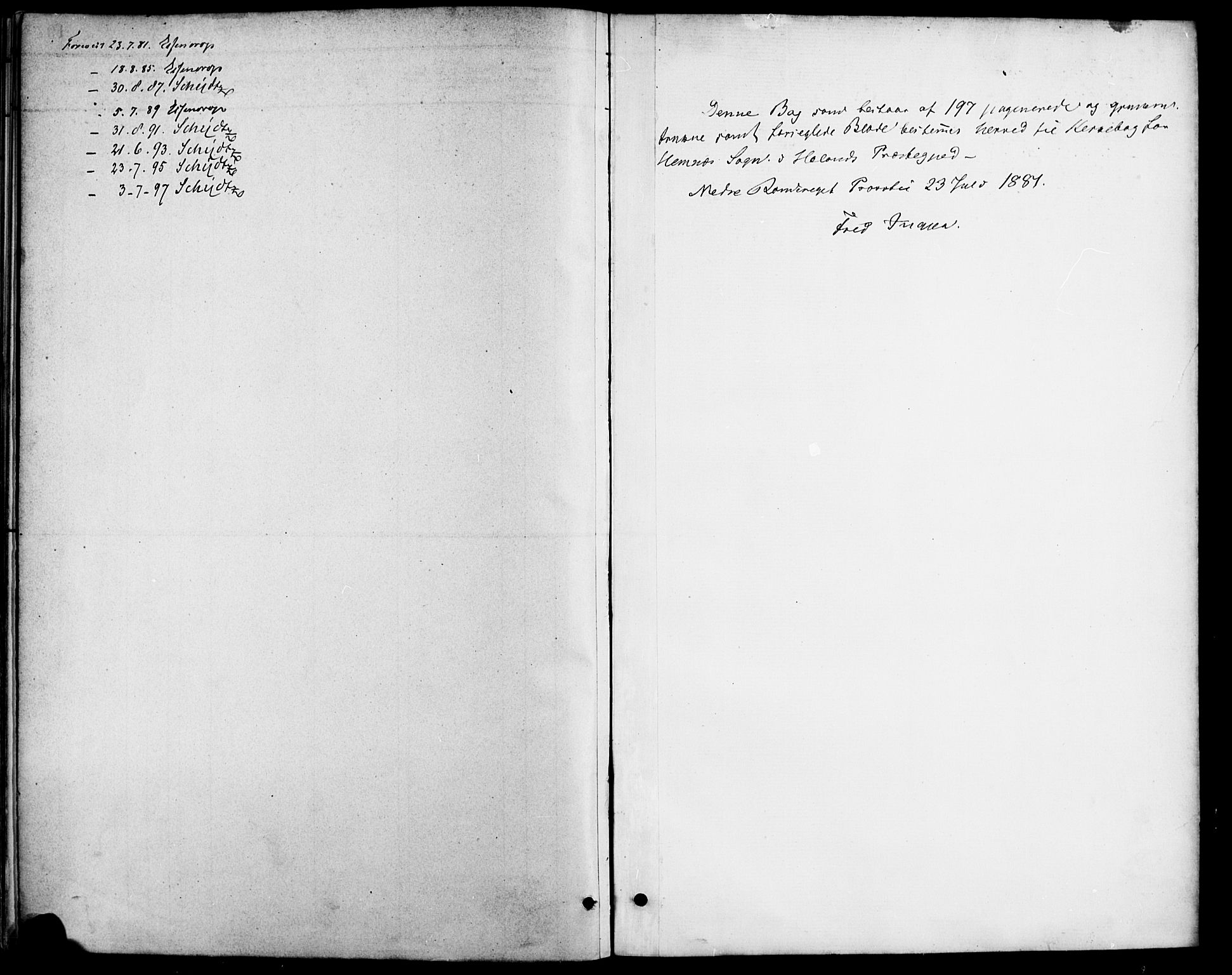 Høland prestekontor Kirkebøker, AV/SAO-A-10346a/F/Fb/L0001: Parish register (official) no. II 1, 1880-1897