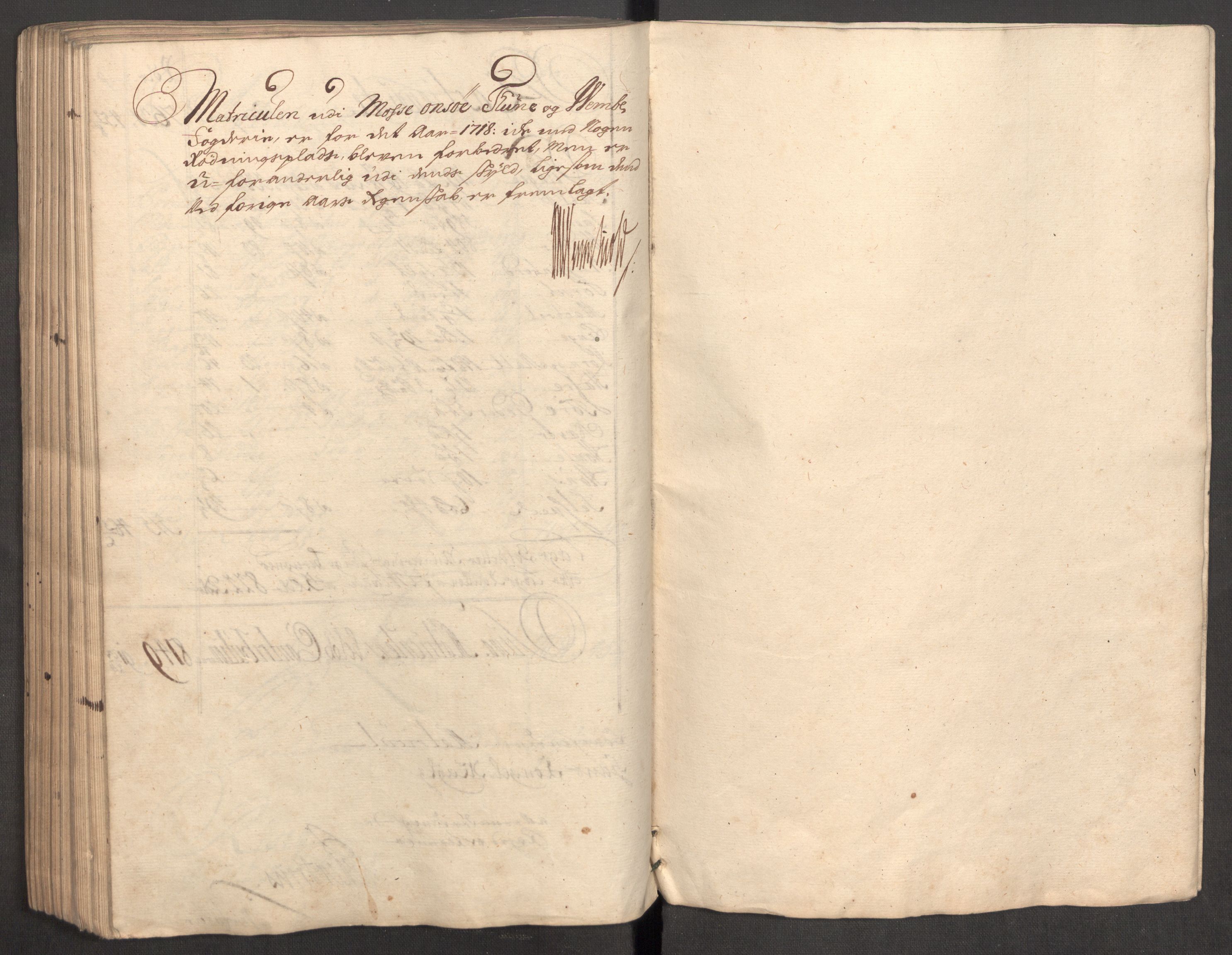 Rentekammeret inntil 1814, Reviderte regnskaper, Fogderegnskap, AV/RA-EA-4092/R04/L0143: Fogderegnskap Moss, Onsøy, Tune, Veme og Åbygge, 1718, p. 349