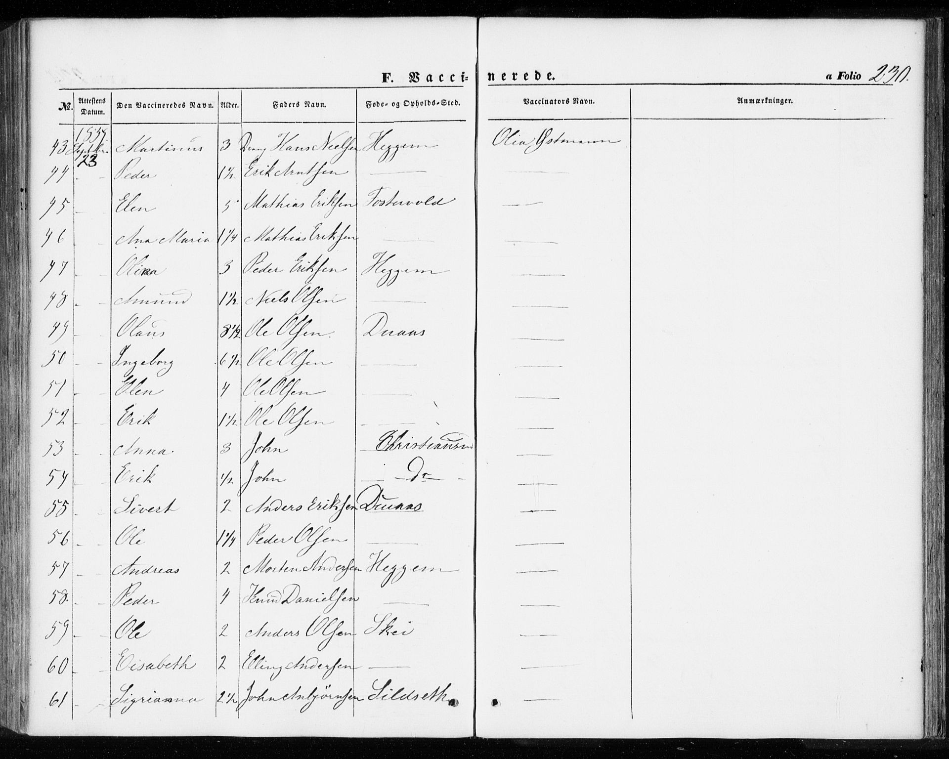 Ministerialprotokoller, klokkerbøker og fødselsregistre - Møre og Romsdal, SAT/A-1454/584/L0965: Parish register (official) no. 584A05, 1857-1868, p. 230