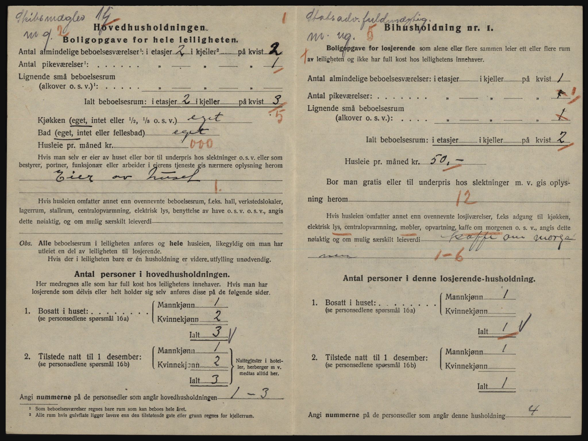 SATØ, 1920 census for Tromsø, 1920, p. 3192