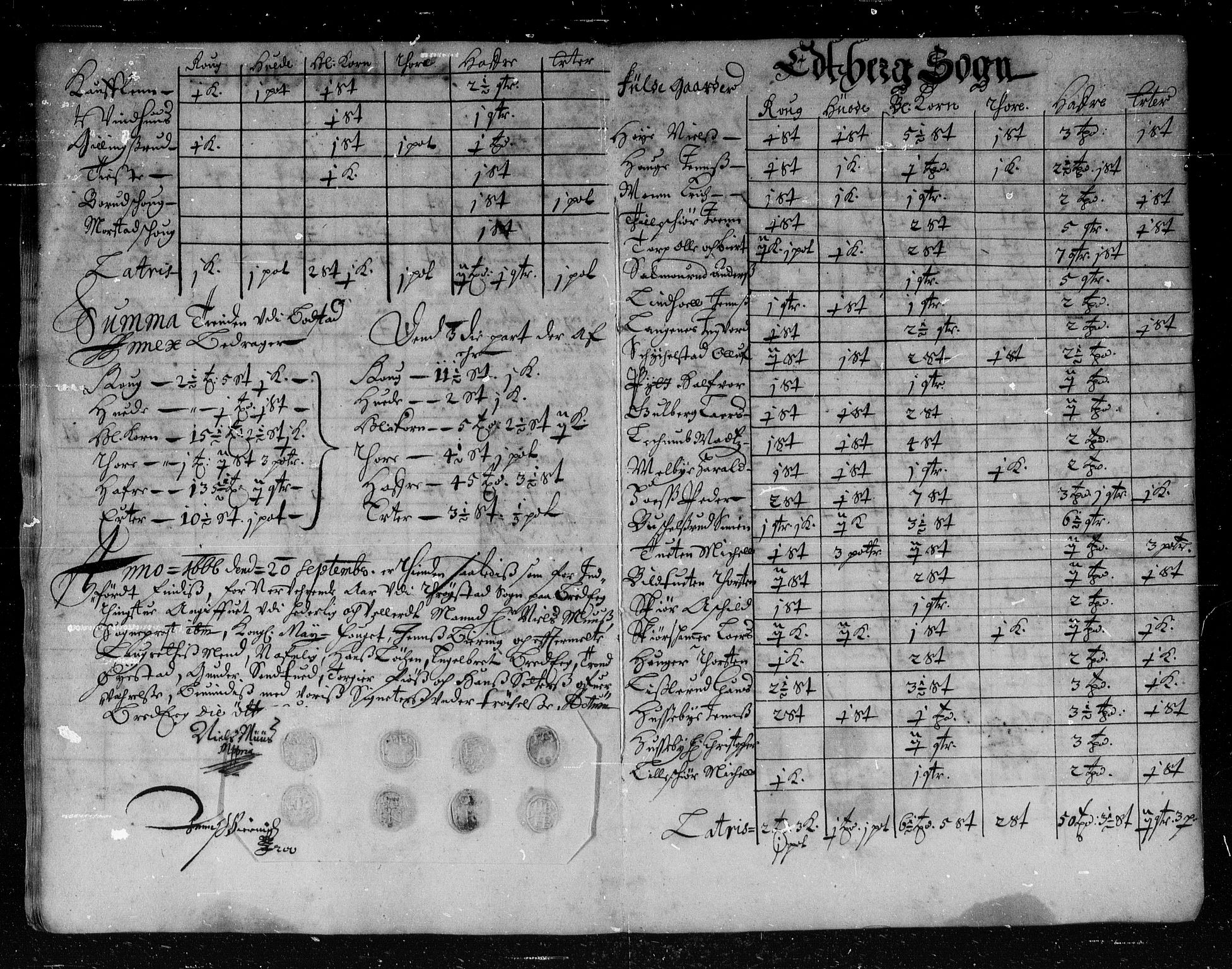 Rentekammeret inntil 1814, Reviderte regnskaper, Stiftamtstueregnskaper, Landkommissariatet på Akershus og Akershus stiftamt, AV/RA-EA-5869/R/Rb/L0038: Akershus stiftamt, 1666