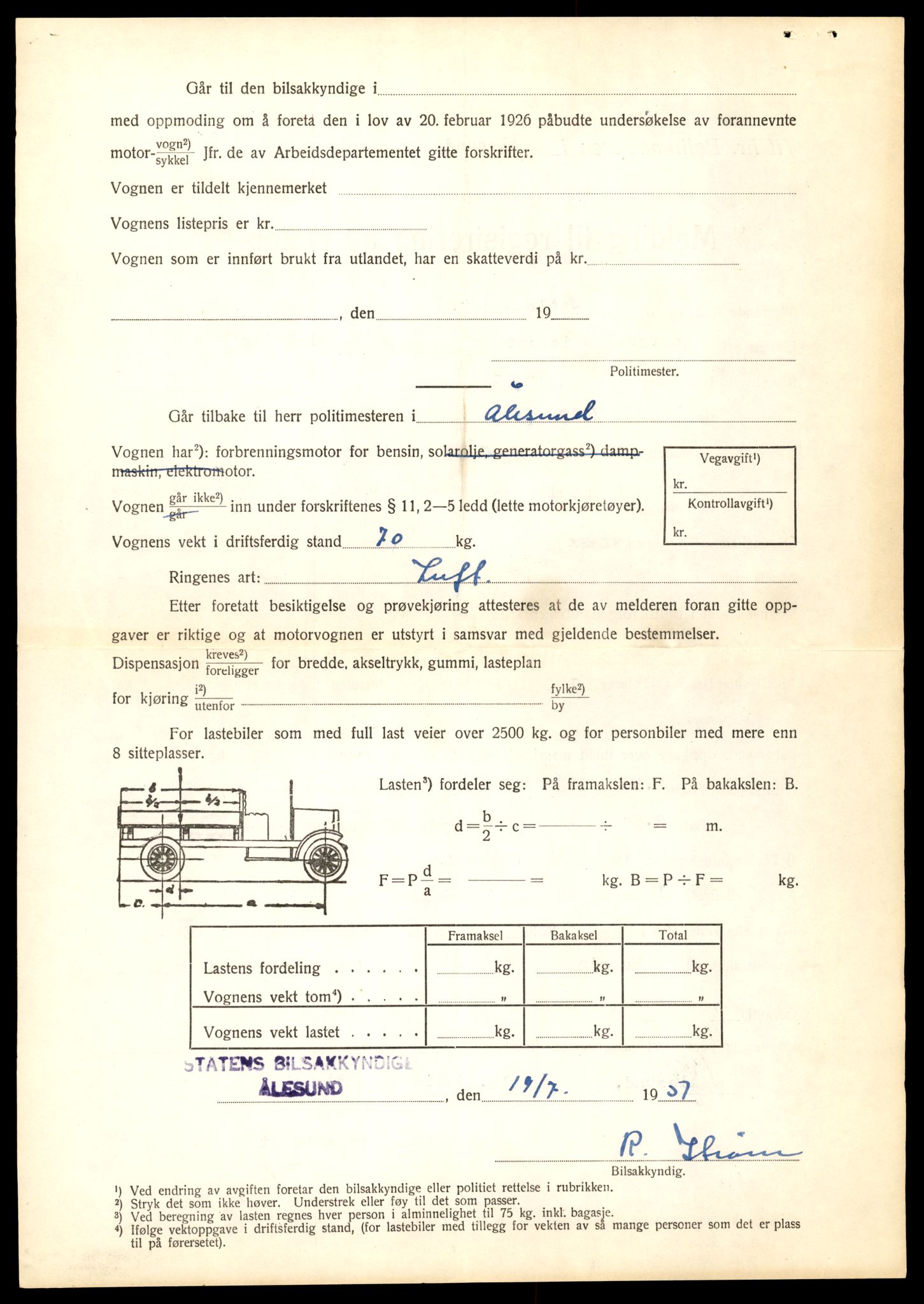 Møre og Romsdal vegkontor - Ålesund trafikkstasjon, AV/SAT-A-4099/F/Fe/L0038: Registreringskort for kjøretøy T 13180 - T 13360, 1927-1998, p. 330