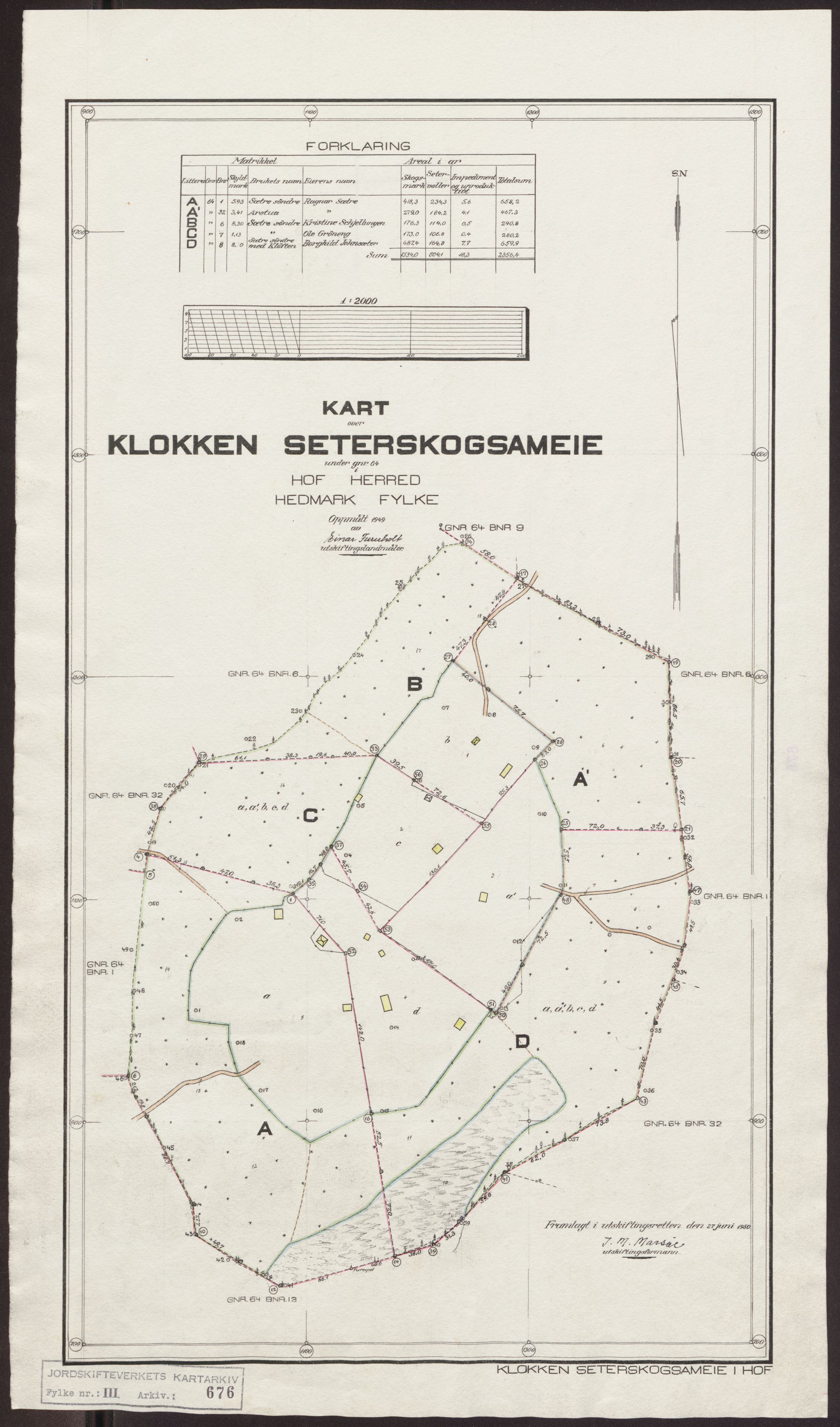 Jordskifteverkets kartarkiv, RA/S-3929/T, 1859-1988, p. 1034