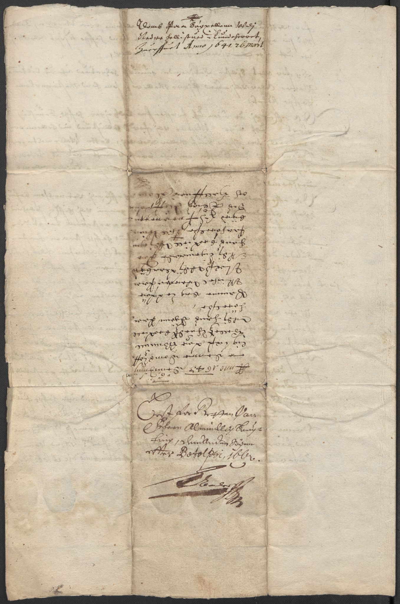 Riksarkivets diplomsamling, RA/EA-5965/F15/L0026: Prestearkiv - Telemark, 1575-1838, p. 40