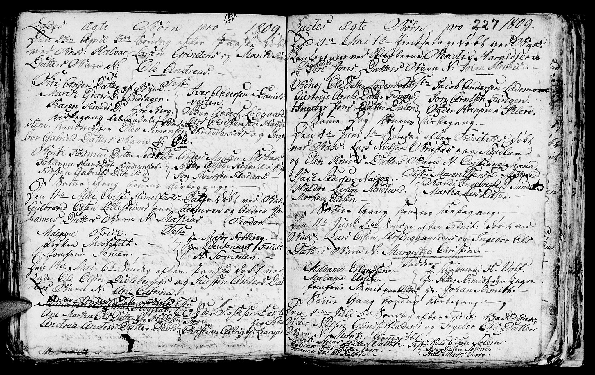 Ministerialprotokoller, klokkerbøker og fødselsregistre - Sør-Trøndelag, SAT/A-1456/606/L0305: Parish register (copy) no. 606C01, 1757-1819, p. 227